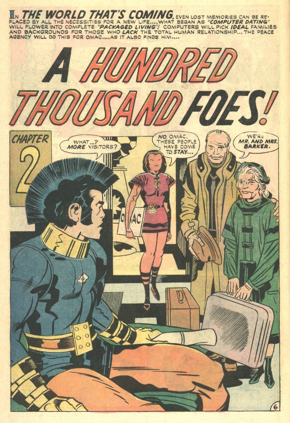 Read online OMAC (1974) comic -  Issue #3 - 6