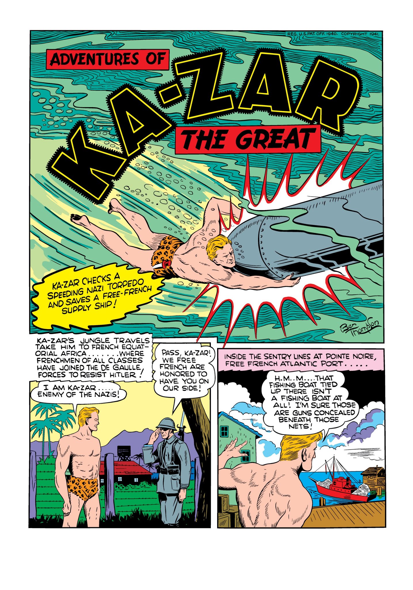Read online Marvel Masterworks: Golden Age Marvel Comics comic -  Issue # TPB 7 (Part 3) - 3