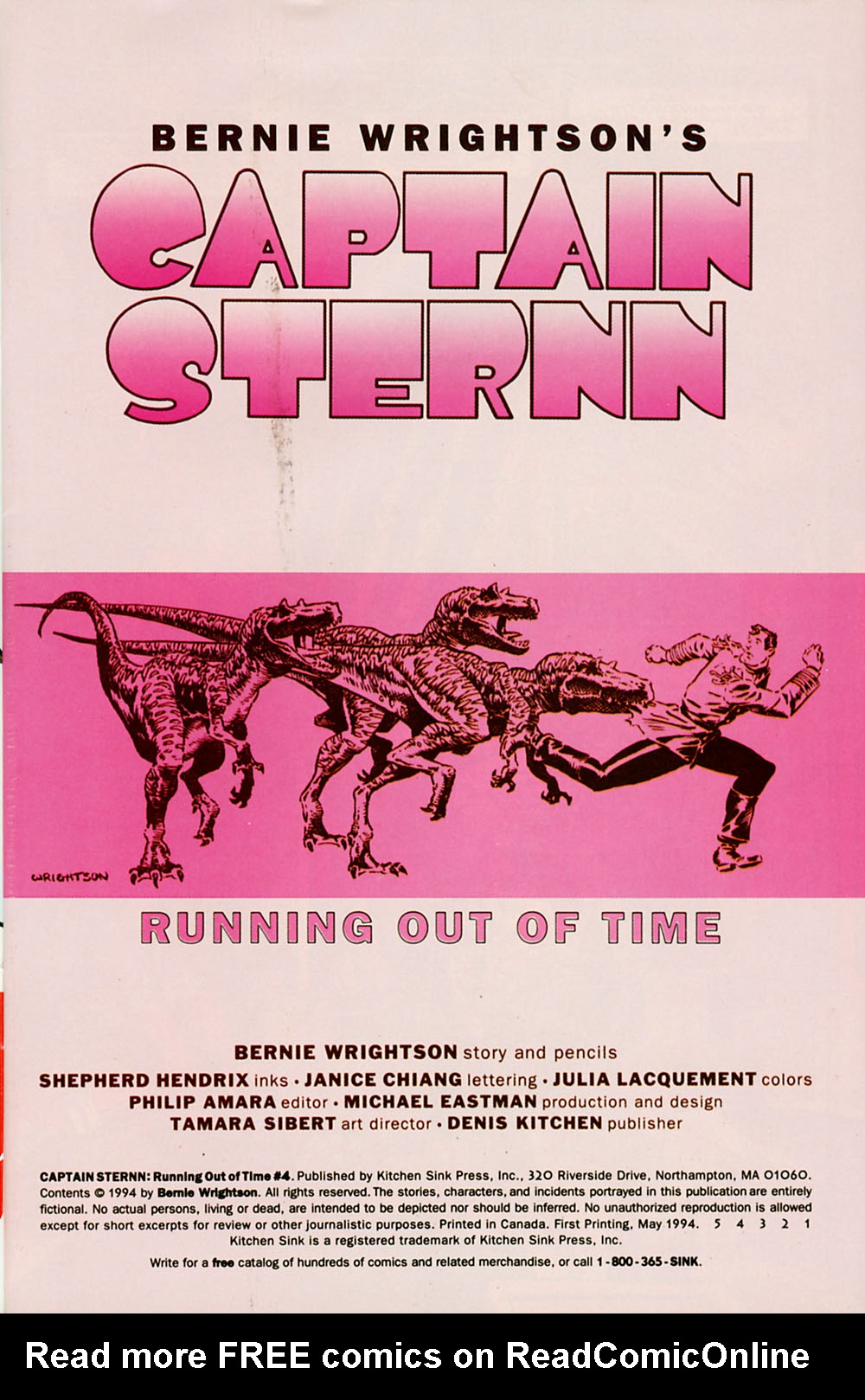 Read online Captain Sternn: Running Out of Time comic -  Issue #4 - 2