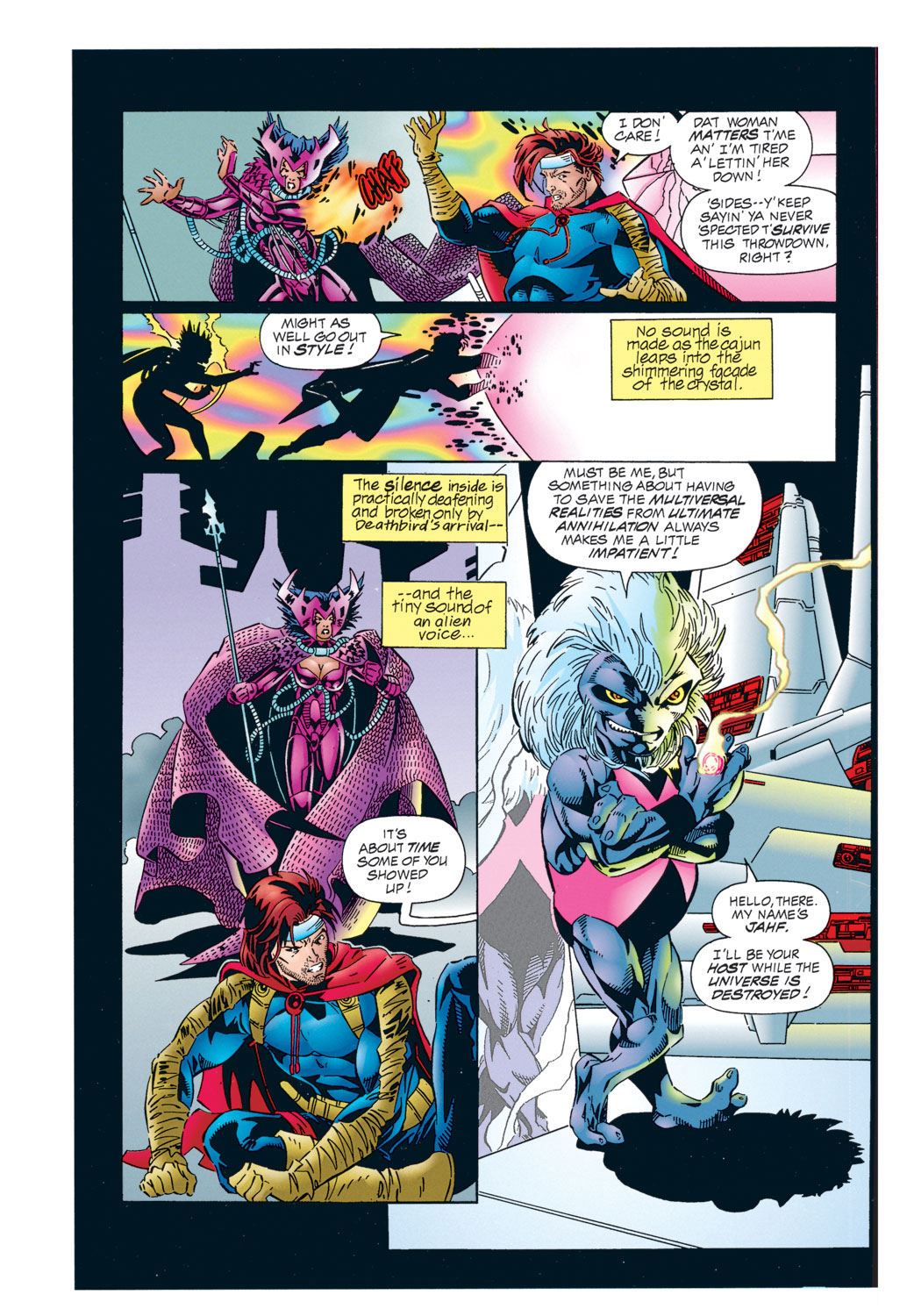 Read online Gambit and the X-Ternals comic -  Issue #3 - 10