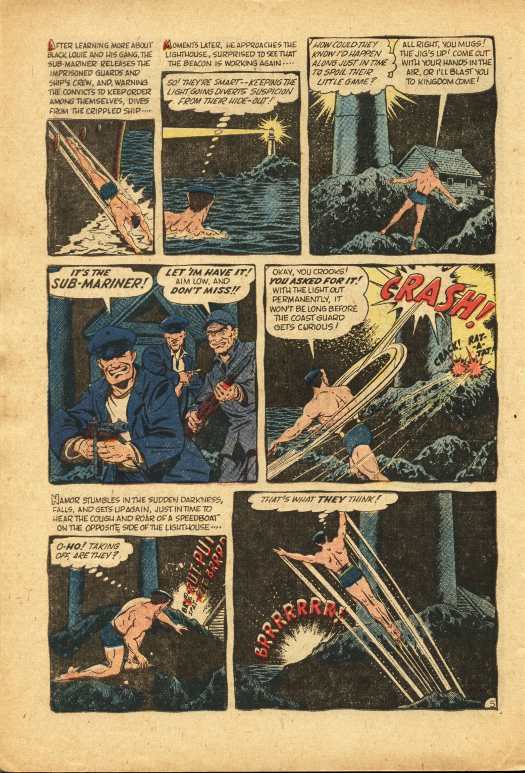 Read online Sub-Mariner Comics comic -  Issue #42 - 22