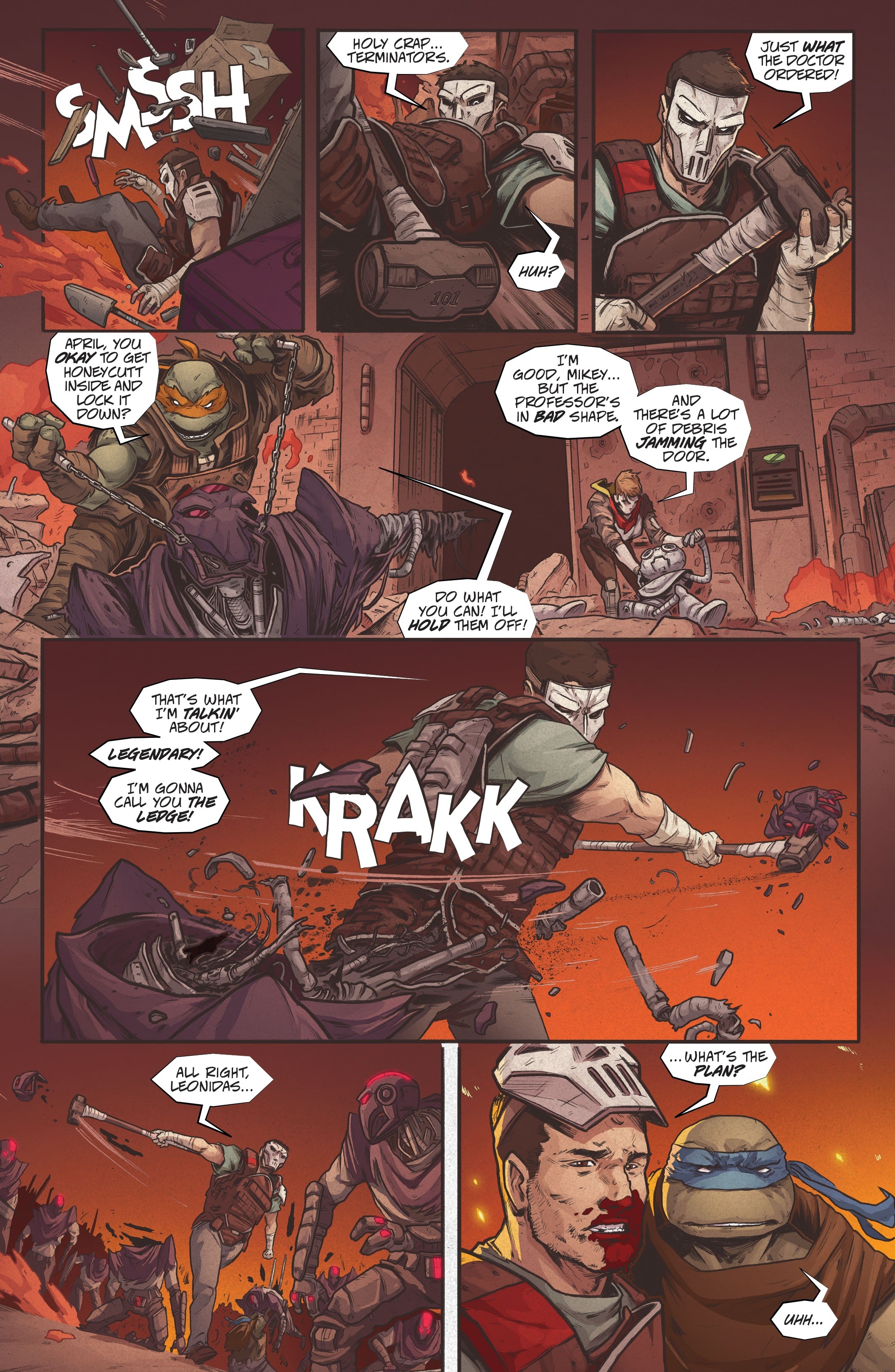 Read online Teenage Mutant Ninja Turtles: The Last Ronin comic -  Issue #3 - 22