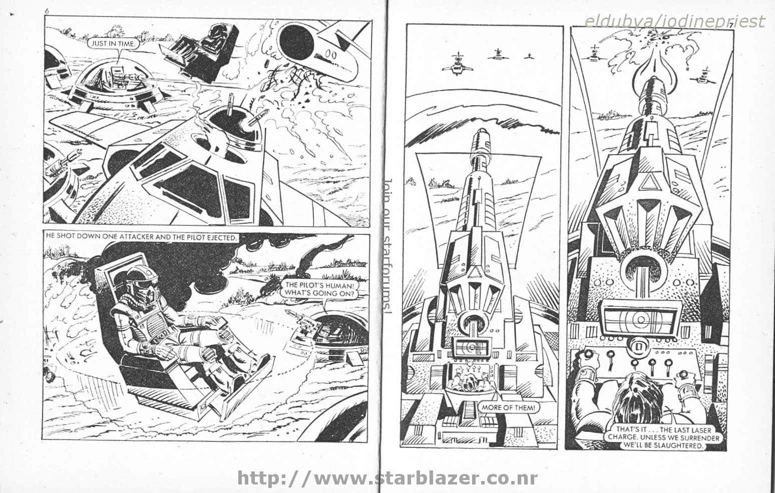 Read online Starblazer comic -  Issue #41 - 5
