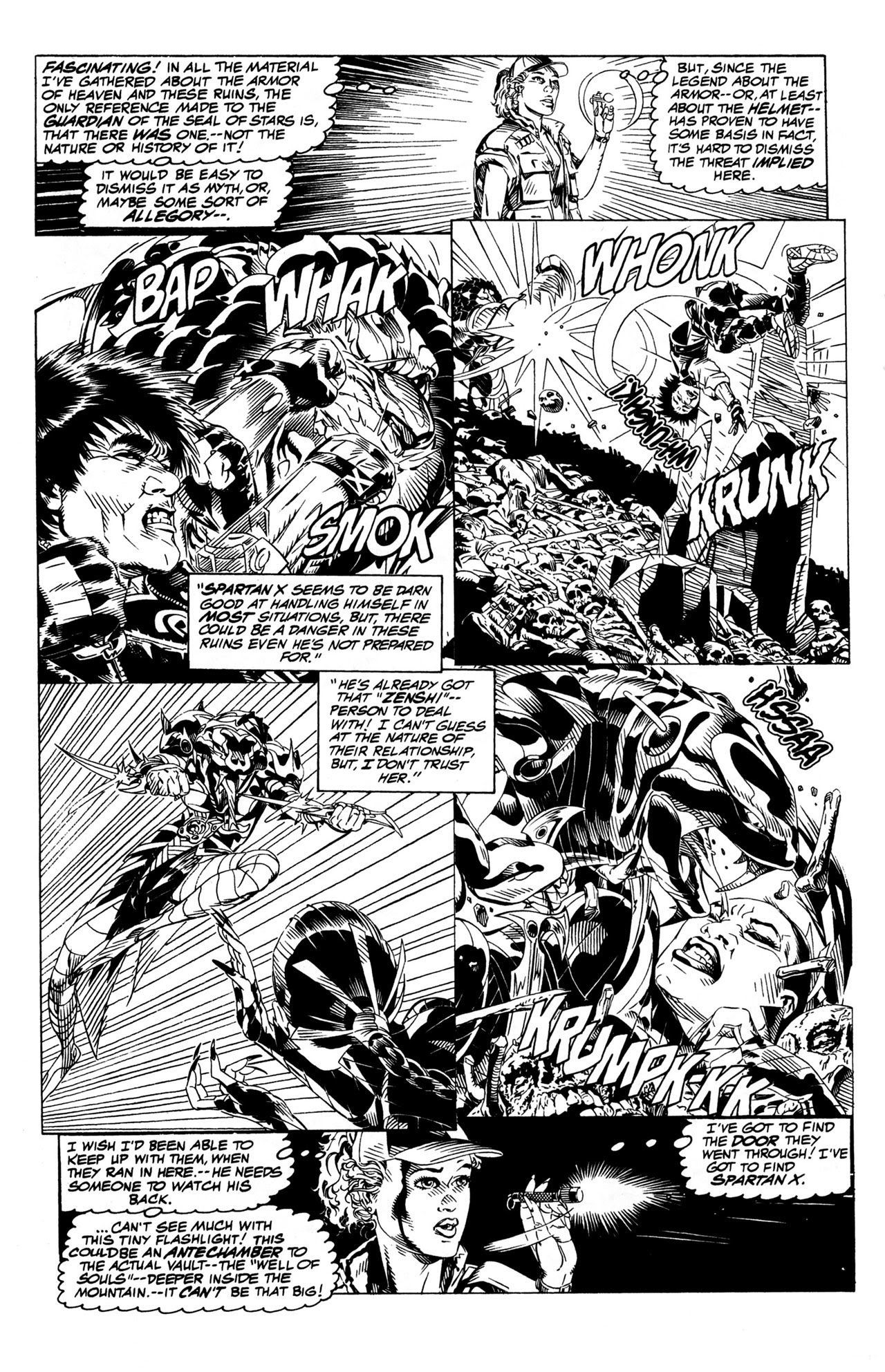 Read online Jackie Chan's Spartan X: Hell Bent Hero For Hire comic -  Issue #4 - 6