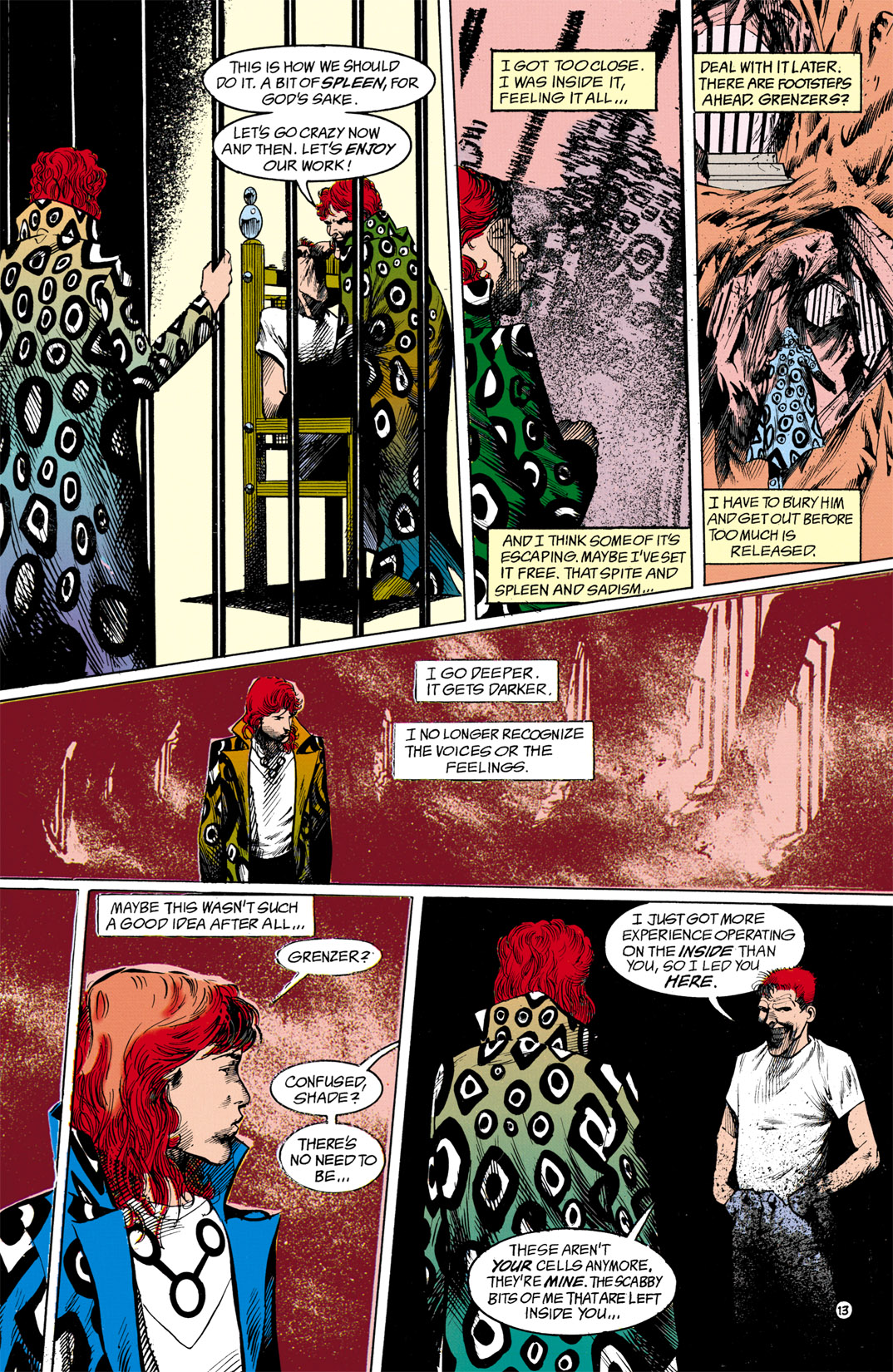 Read online Shade, the Changing Man comic -  Issue #13 - 14