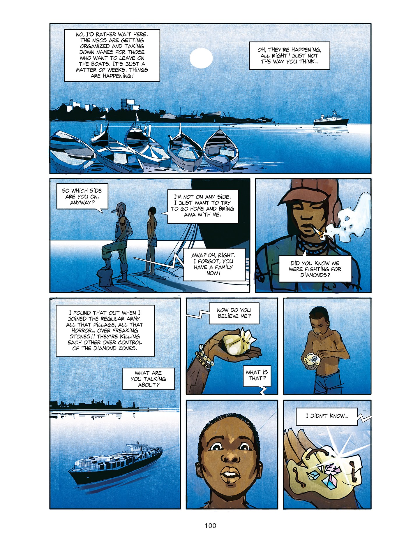 Read online Tamba, Child Soldier comic -  Issue # TPB - 101