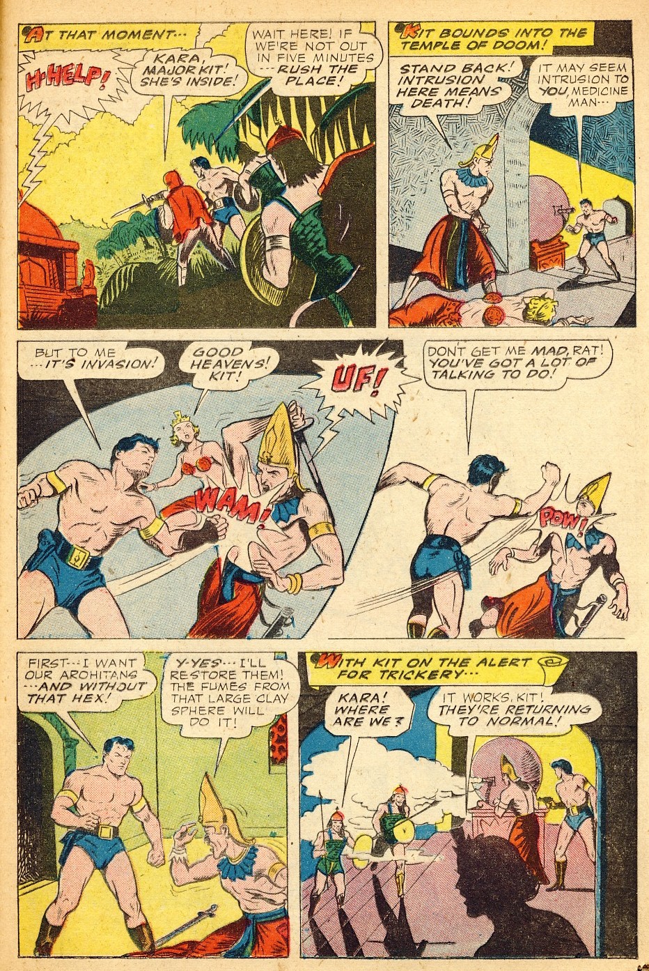 Read online Exciting Comics comic -  Issue #41 - 35