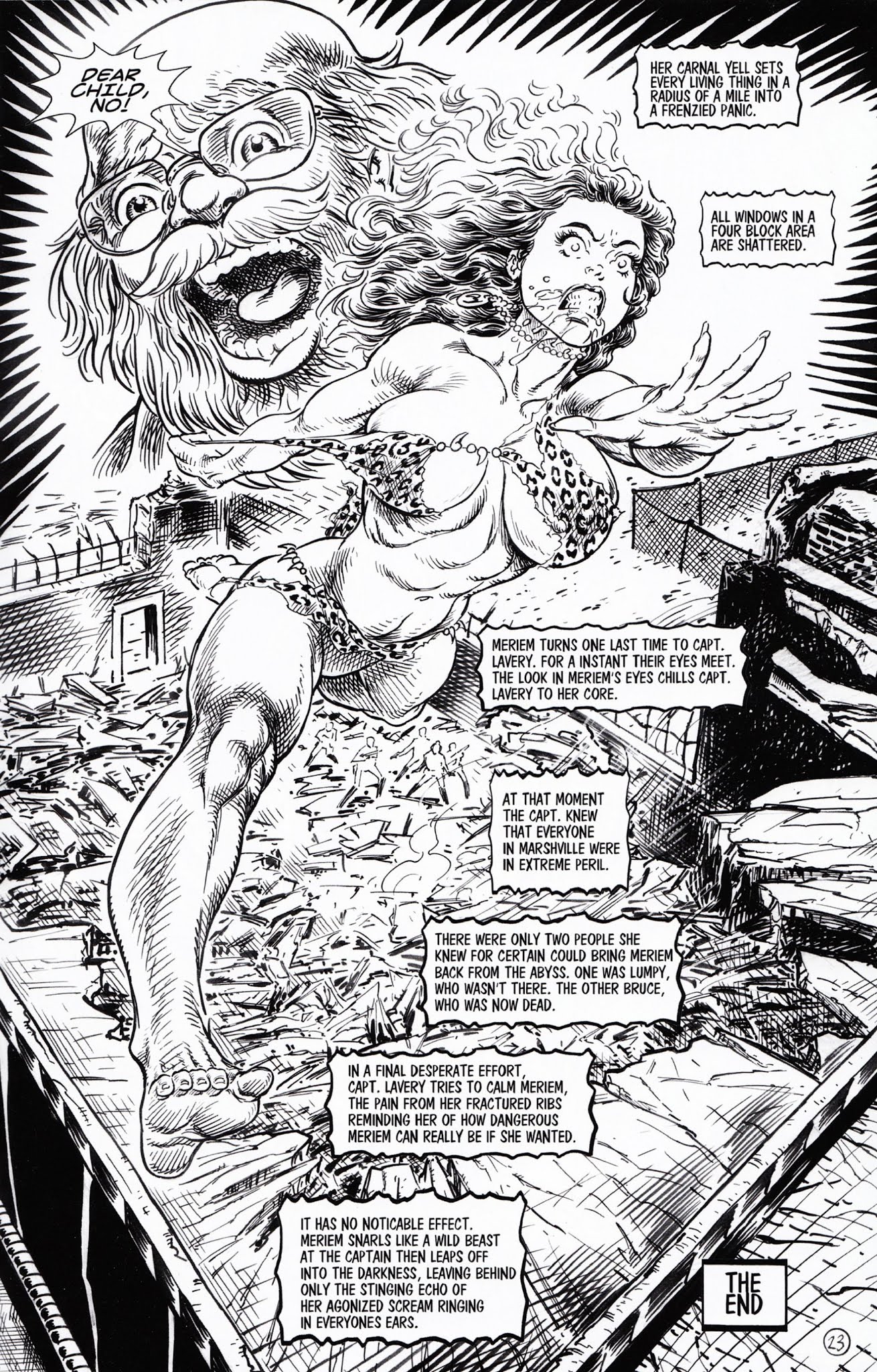 Read online Cavewoman: Gangster comic -  Issue #3 - 25