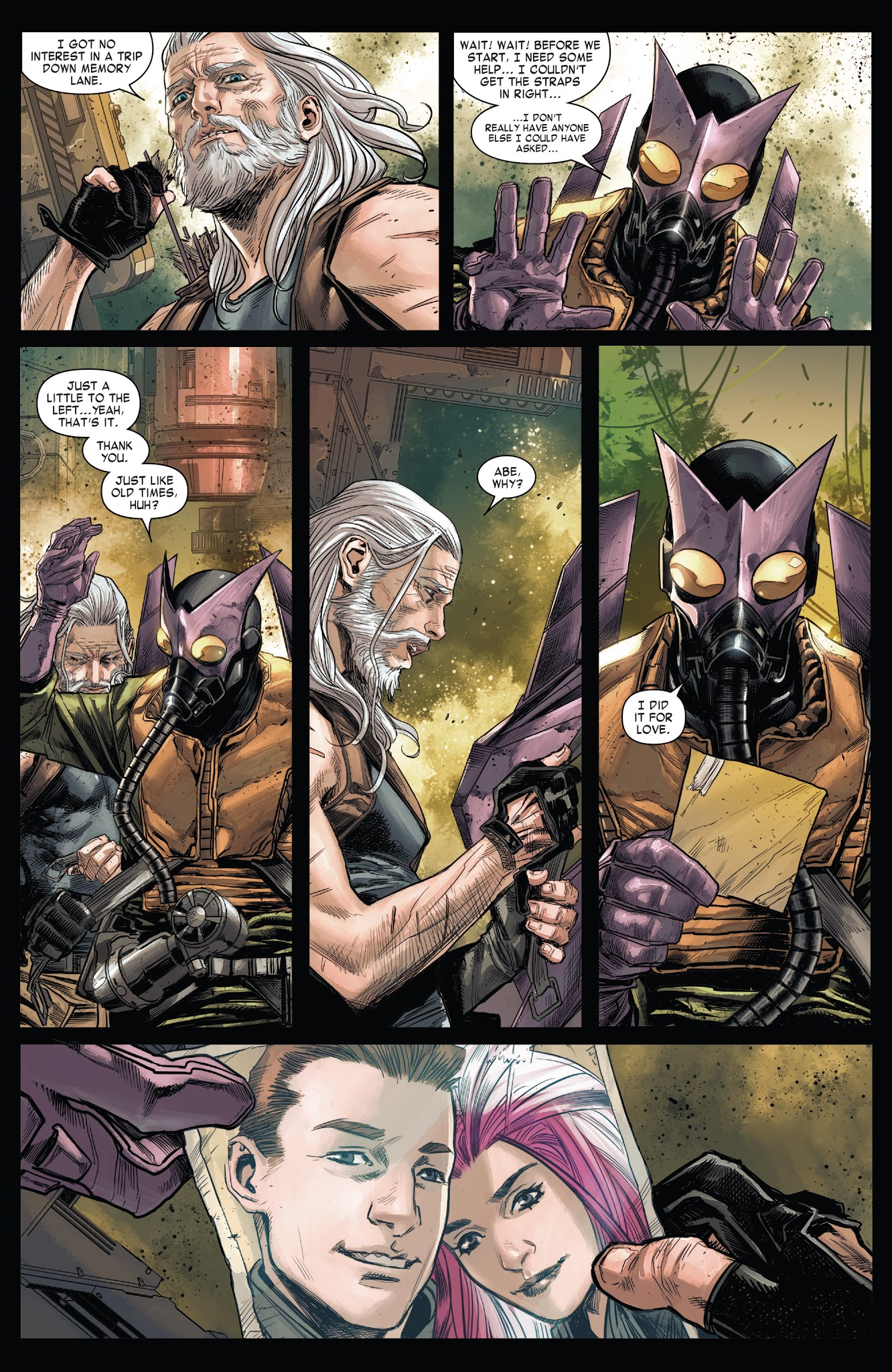 Read online Old Man Hawkeye comic -  Issue #4 - 13