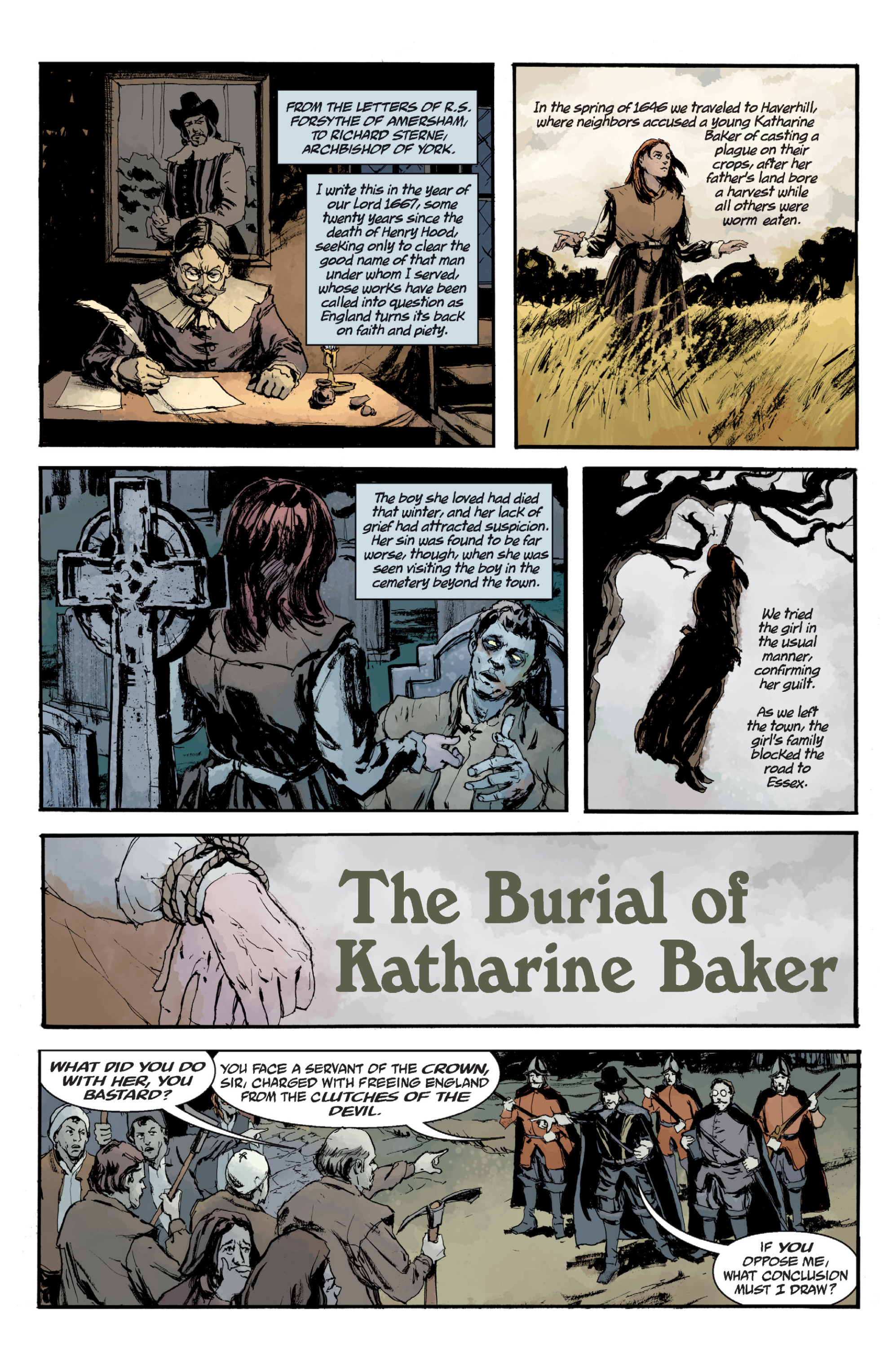 Read online Sir Edward Grey, Witchfinder: In the Service of Angels comic -  Issue # TPB - 136
