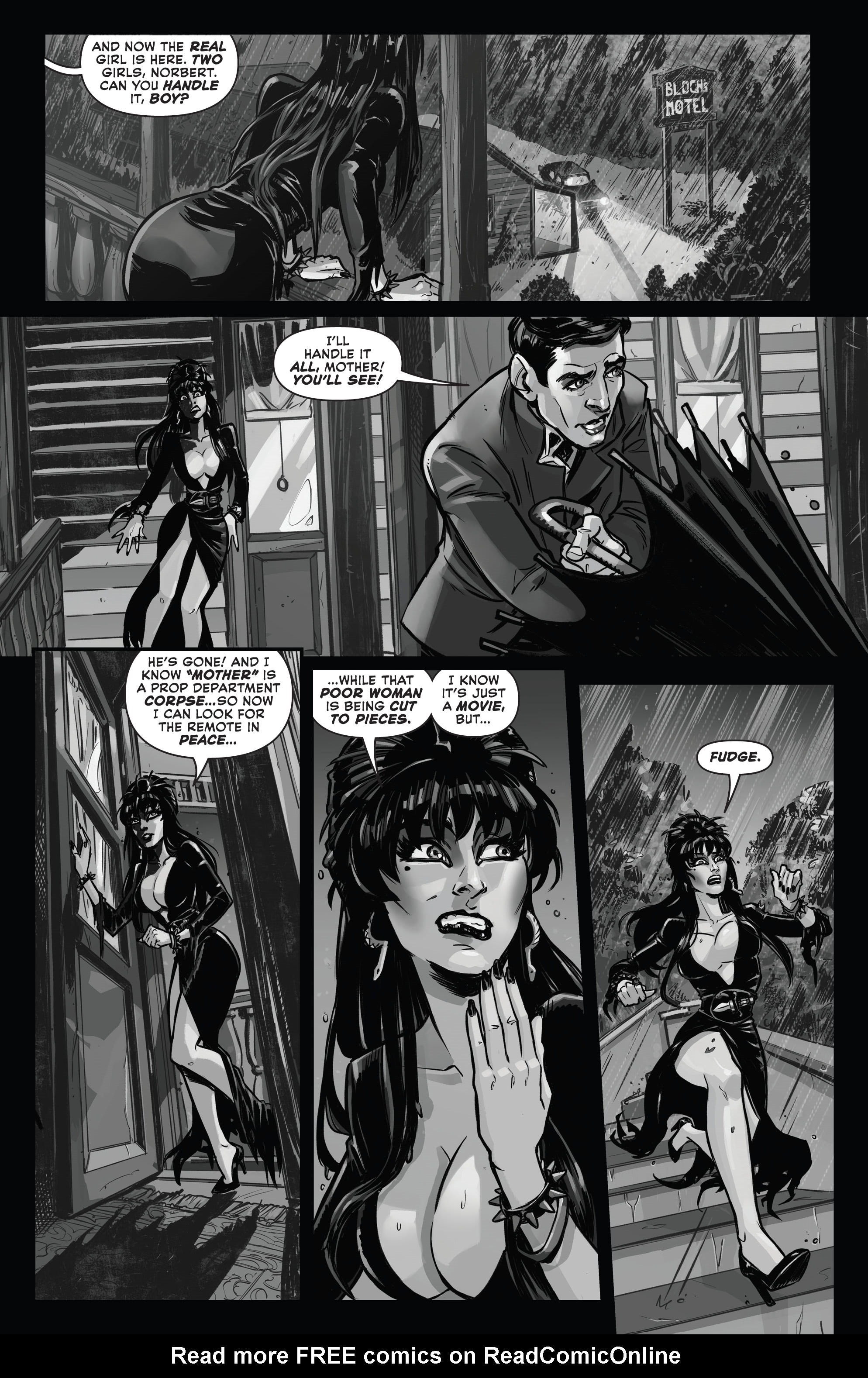 Read online Elvira in Horrorland comic -  Issue #1 - 13