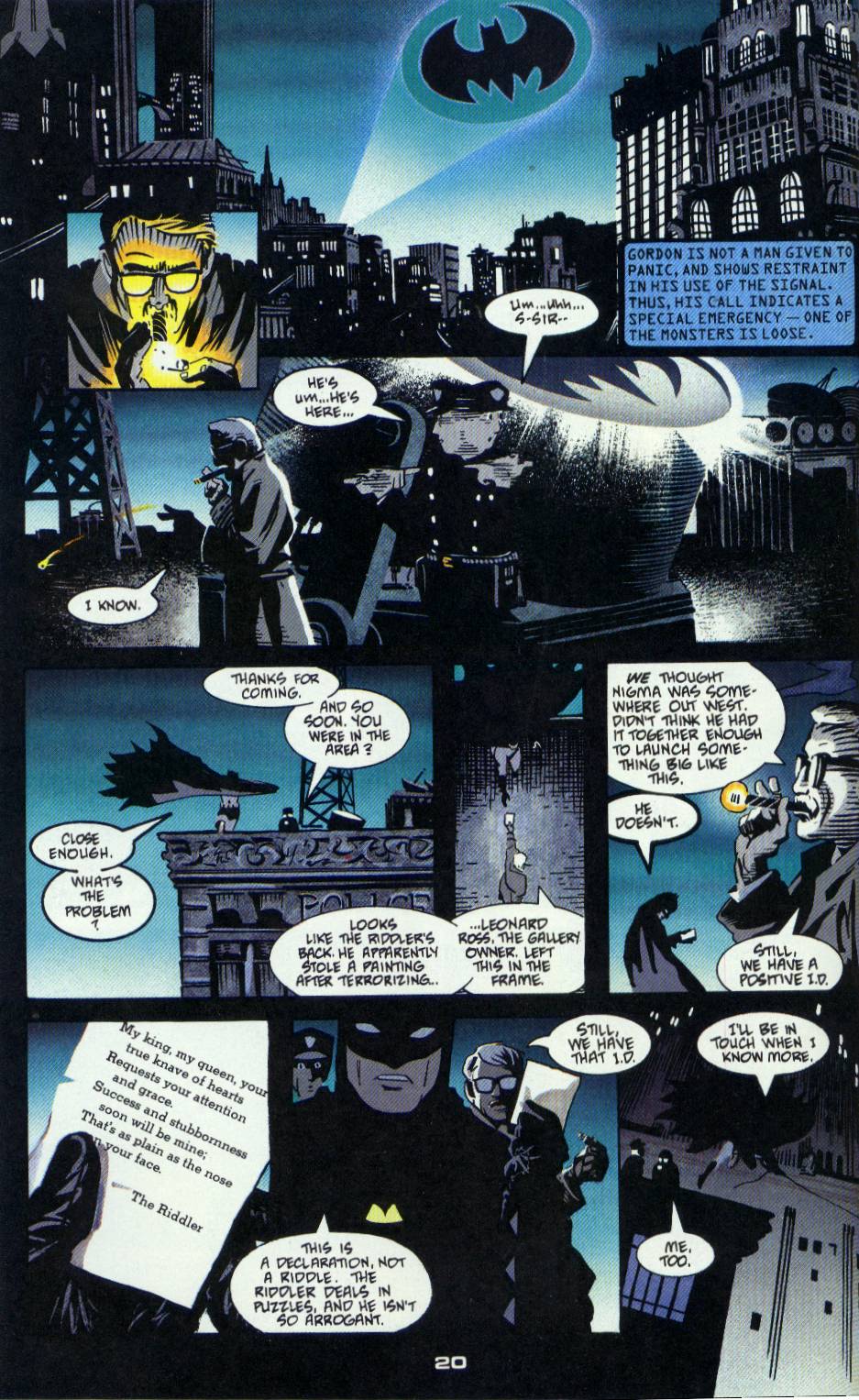 Read online Batman/Grendel comic -  Issue #1 - 22