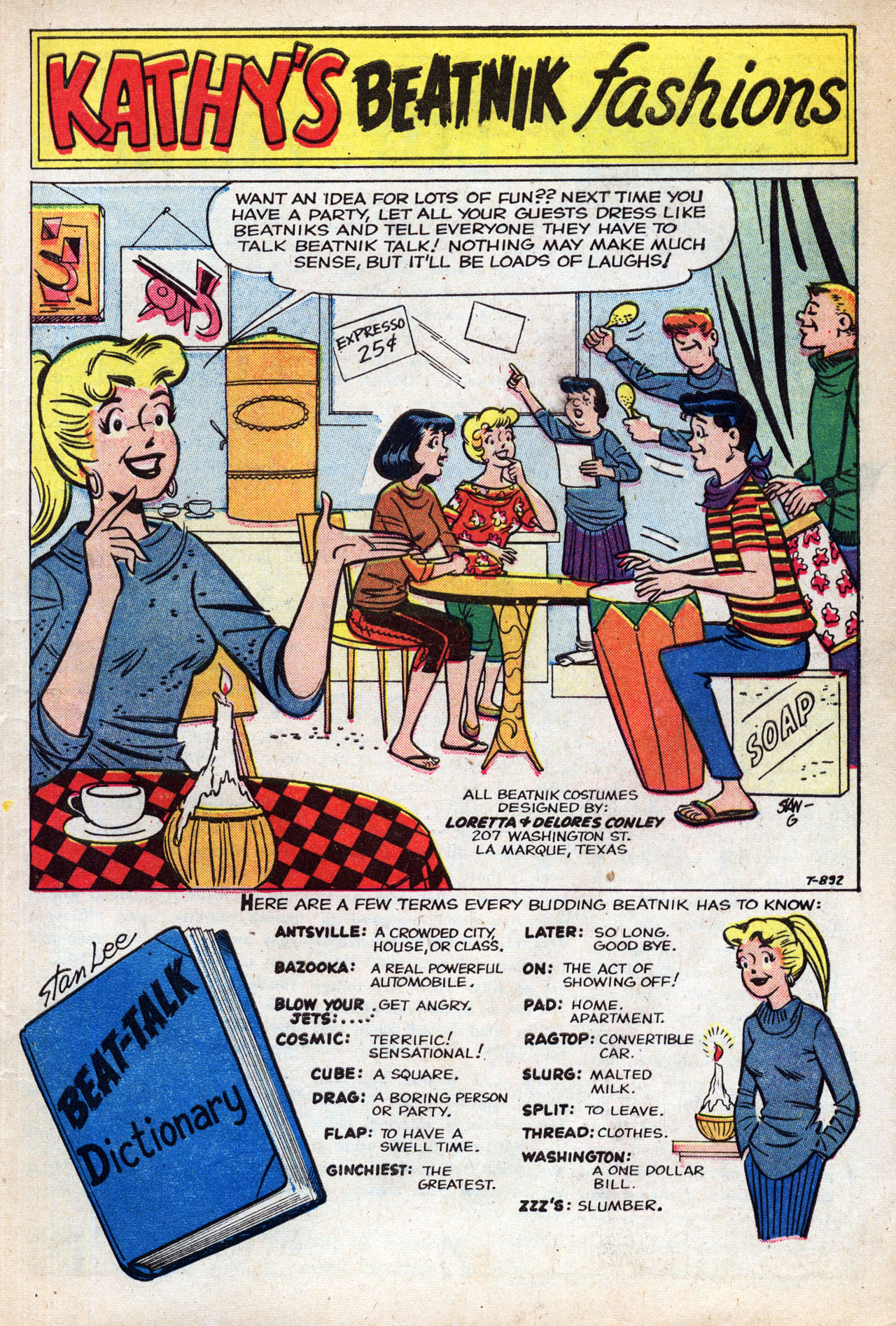 Read online Kathy (1959) comic -  Issue #7 - 7