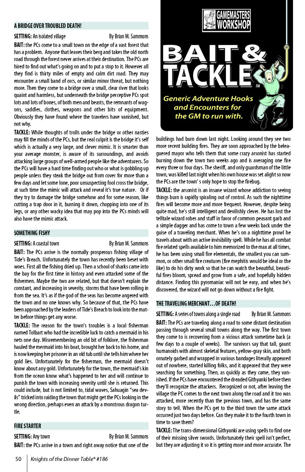 Read online Knights of the Dinner Table comic -  Issue #186 - 52