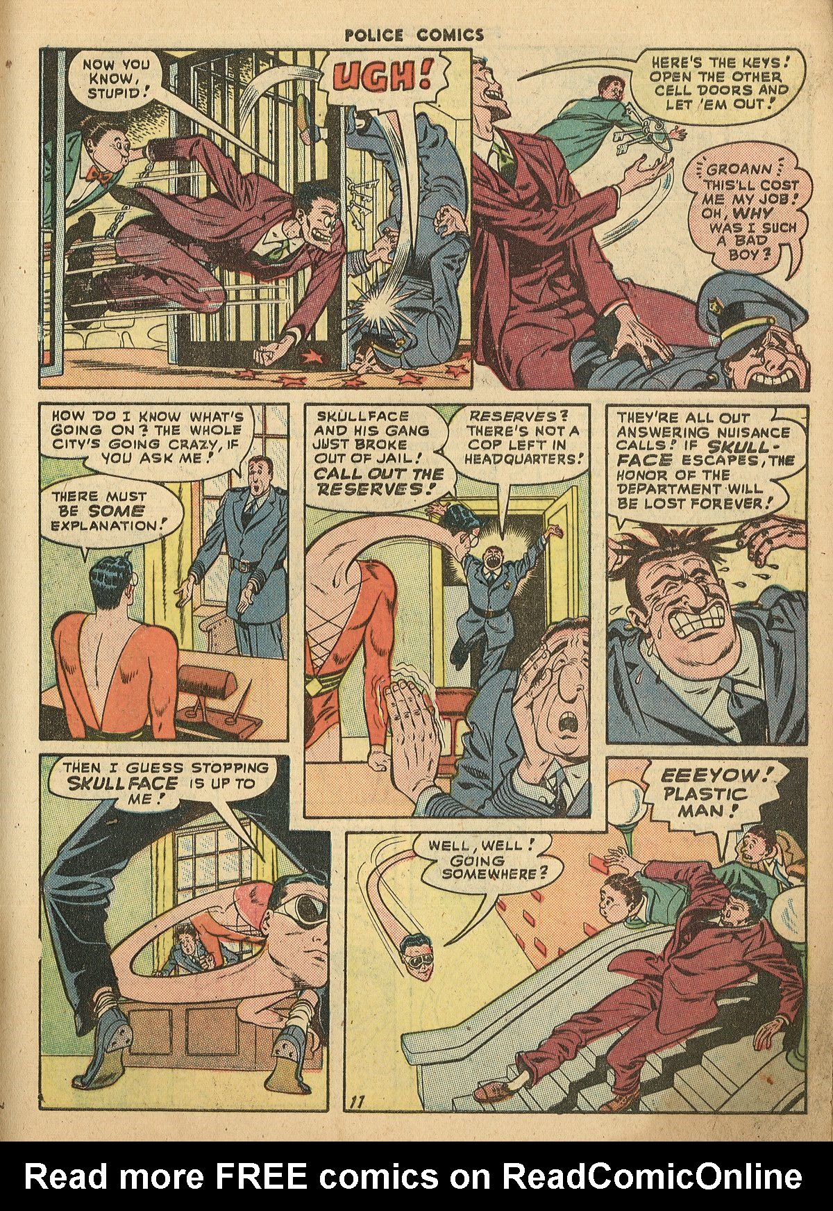 Read online Police Comics comic -  Issue #77 - 13