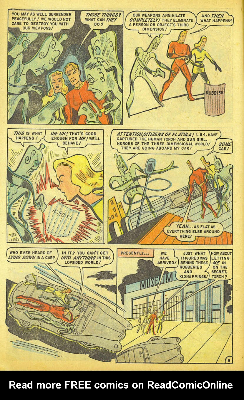 Read online The Human Torch (1940) comic -  Issue #34 - 7