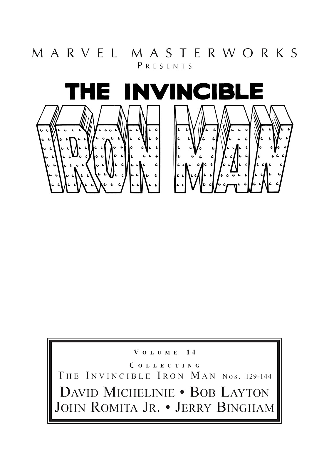 Marvel Masterworks: The Invincible Iron Man issue TPB 14 (Part 1) - Page 2