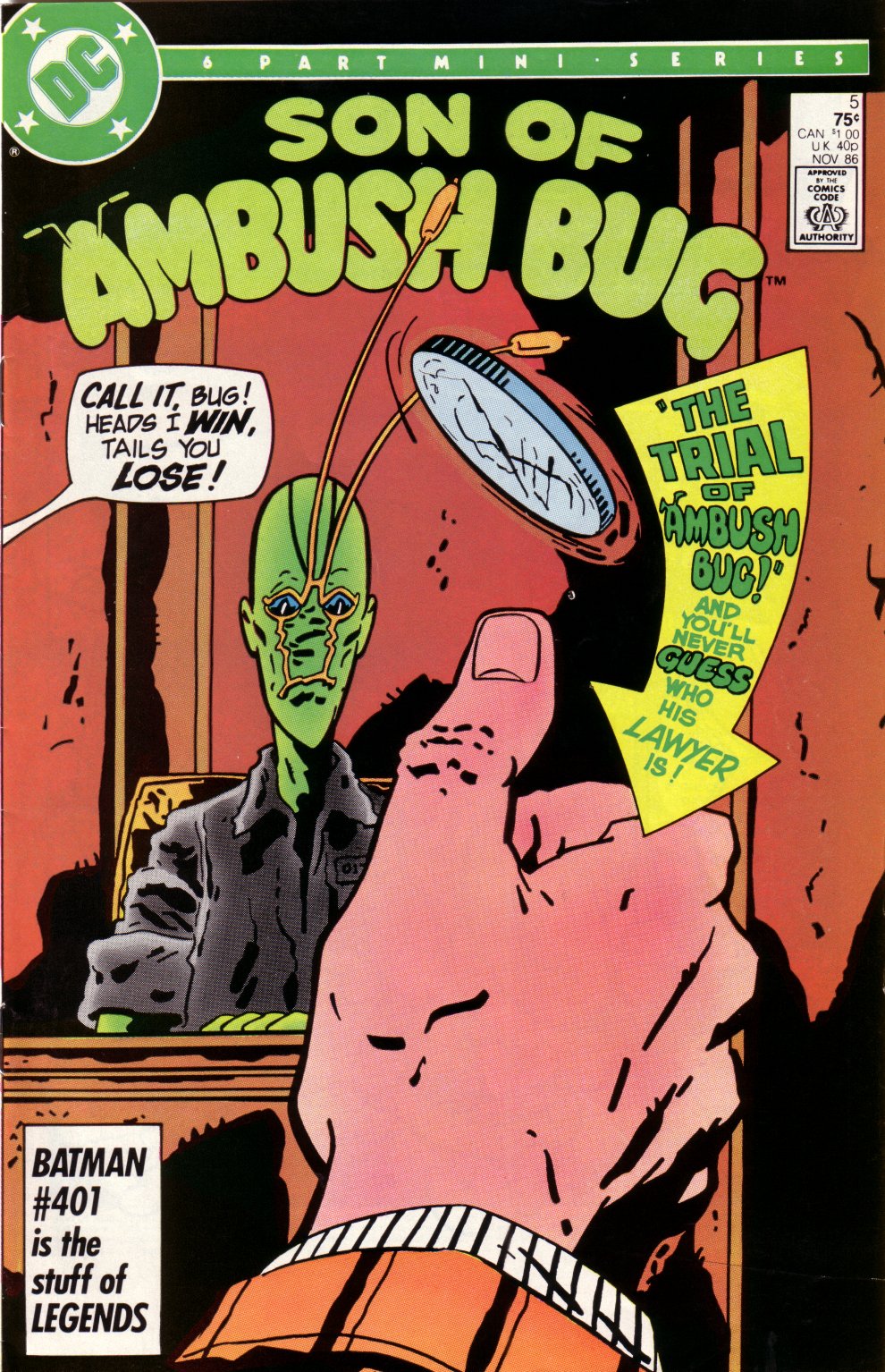 Read online Son of Ambush Bug comic -  Issue #5 - 1