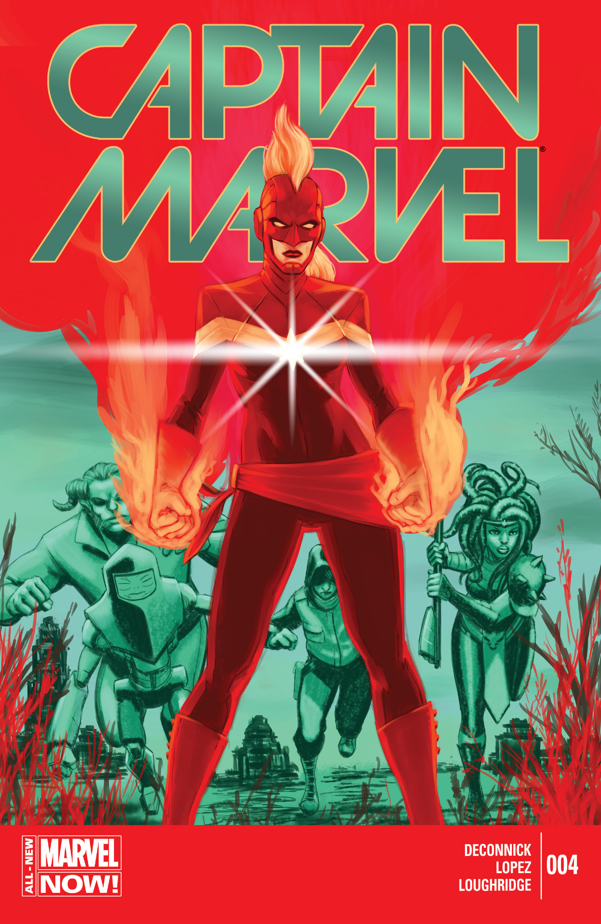 Read online Captain Marvel (2014) comic -  Issue #4 - 1