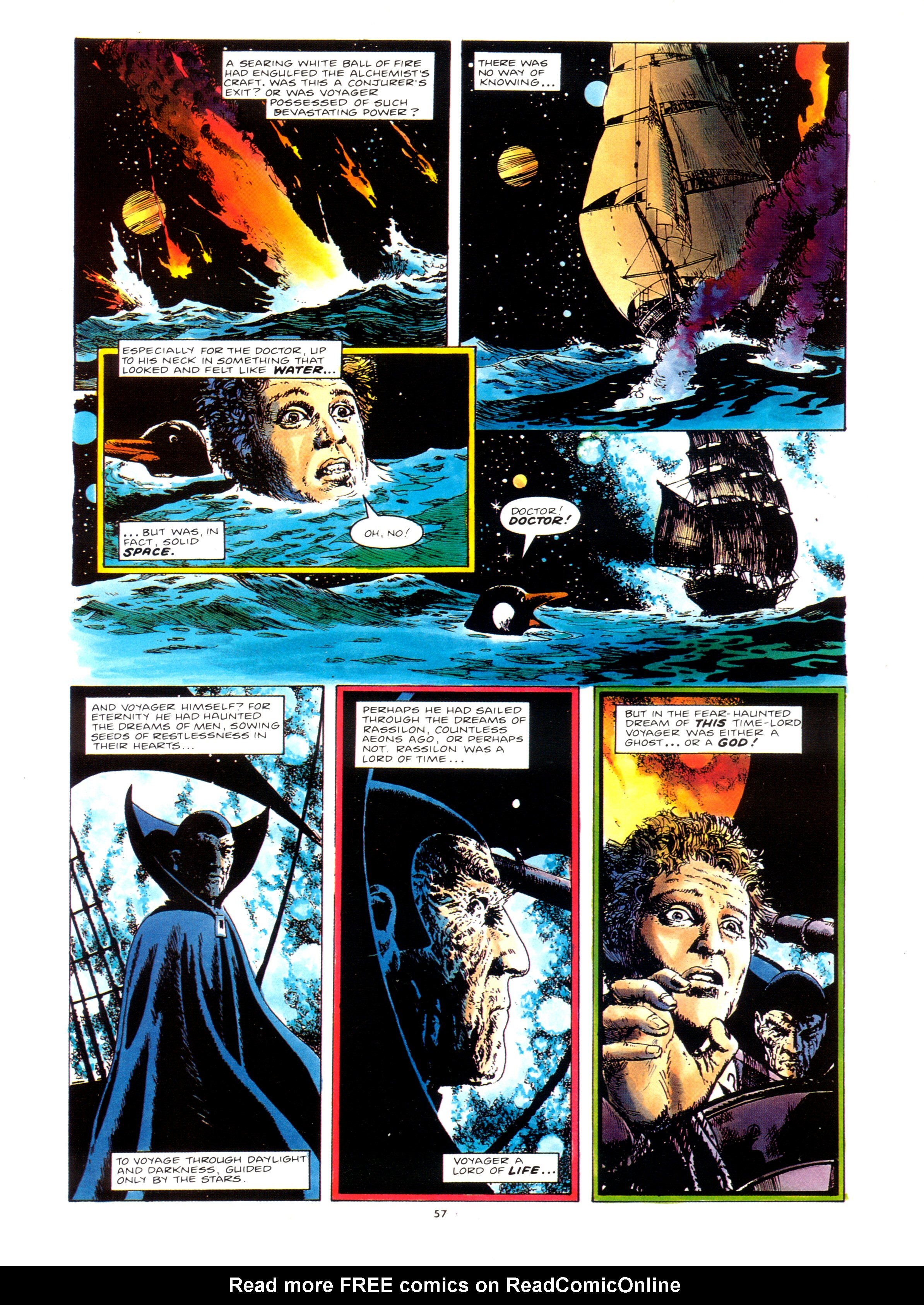 Read online Marvel Graphic Novel comic -  Issue #1 Doctor Who - Voyager - 40