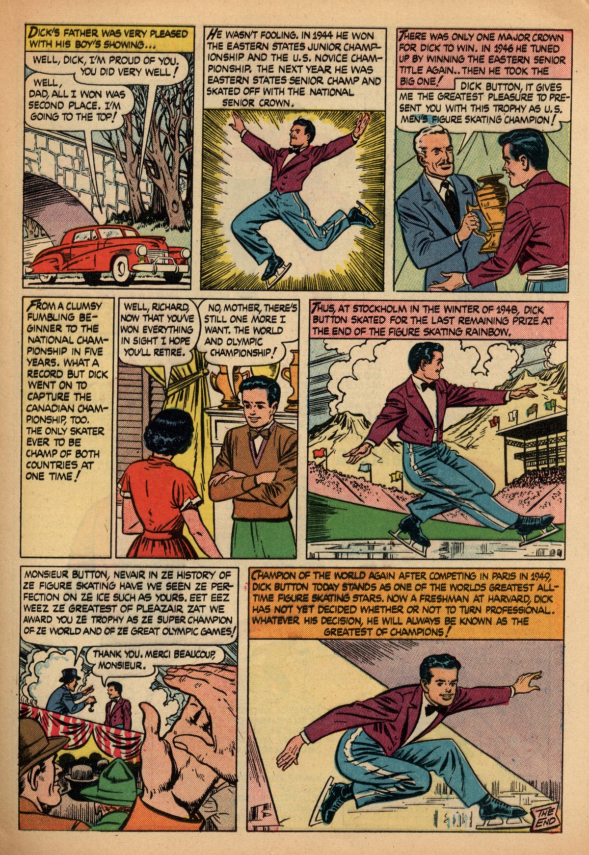 Read online Babe Ruth Sports Comics comic -  Issue #6 - 13