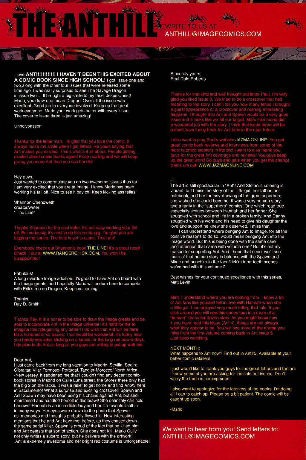 Read online Ant comic -  Issue #4 - 26