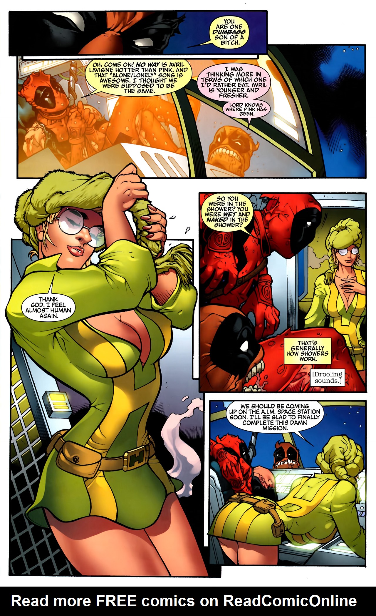 Read online Deadpool: Merc With a Mouth comic -  Issue #5 - 4