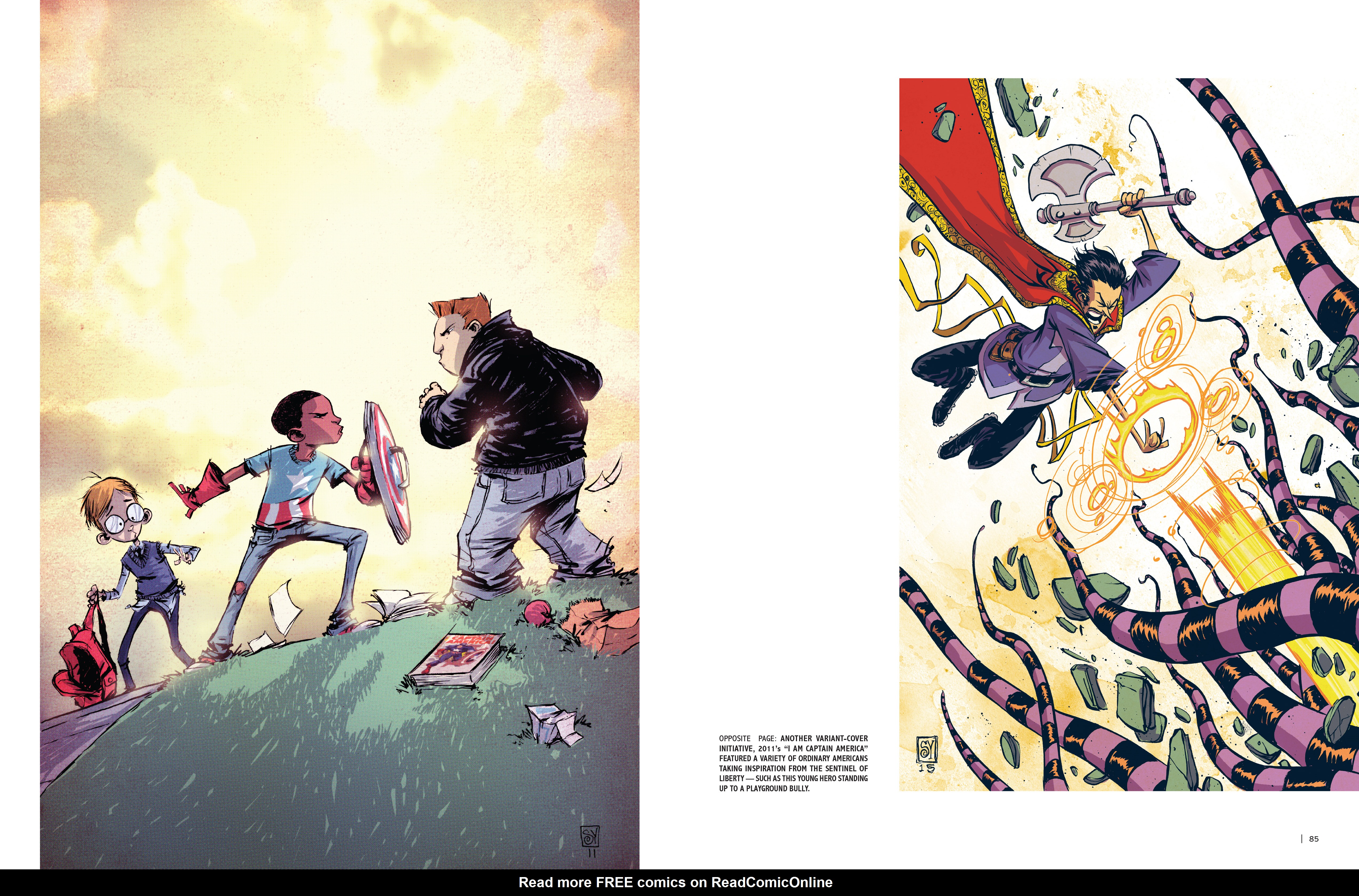 Read online The Marvel Art of Skottie Young comic -  Issue # TPB - 44