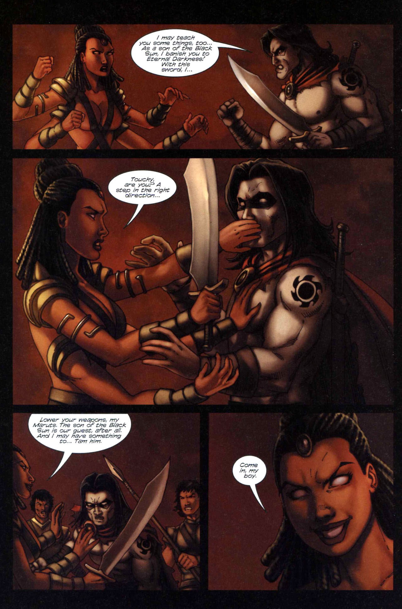 Read online Kade: Shiva's Sun comic -  Issue #3 - 14
