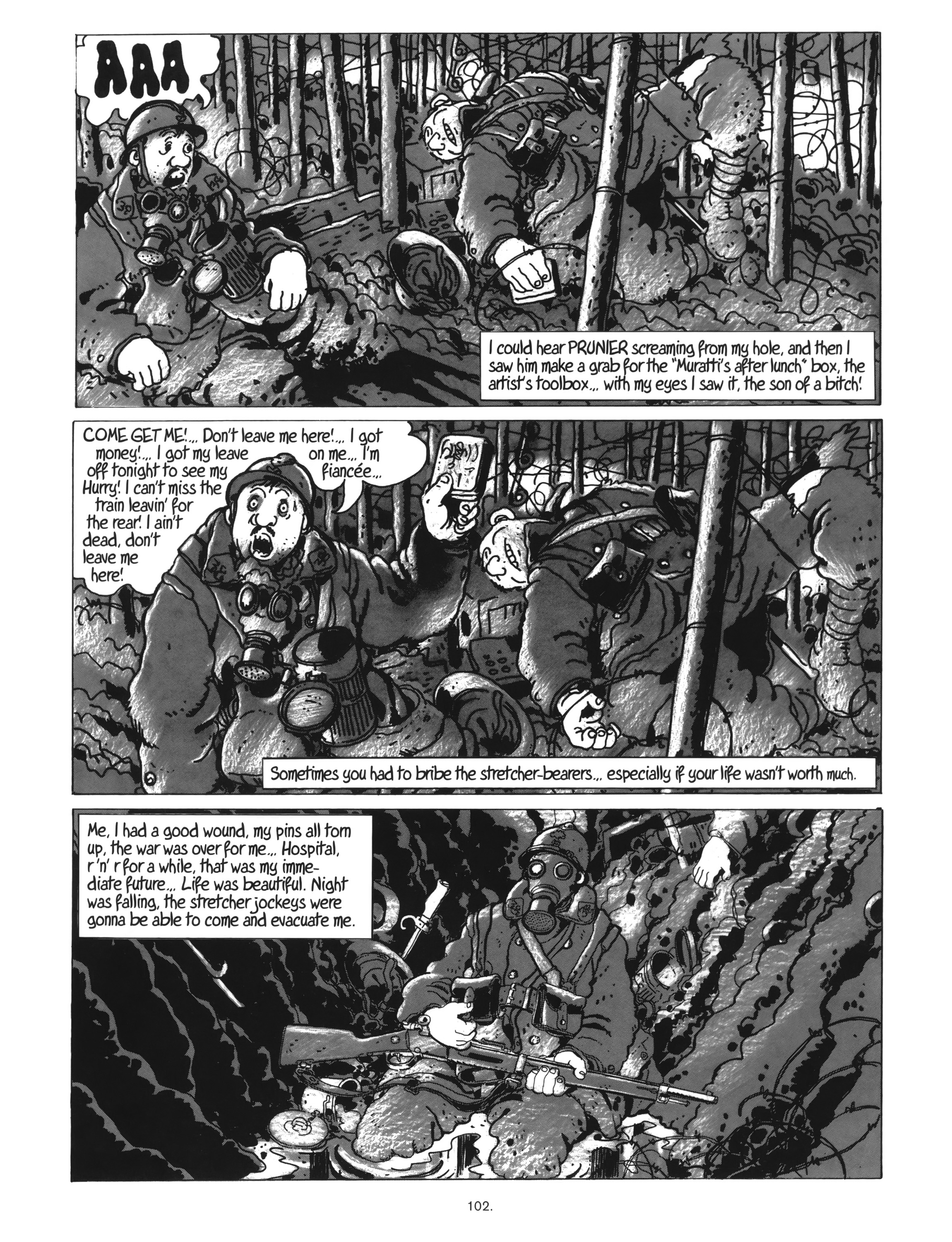 Read online It Was the War of the Trenches comic -  Issue # TPB - 109