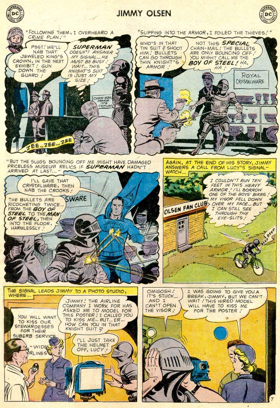Read online Superman's Pal Jimmy Olsen comic -  Issue #37 - 20