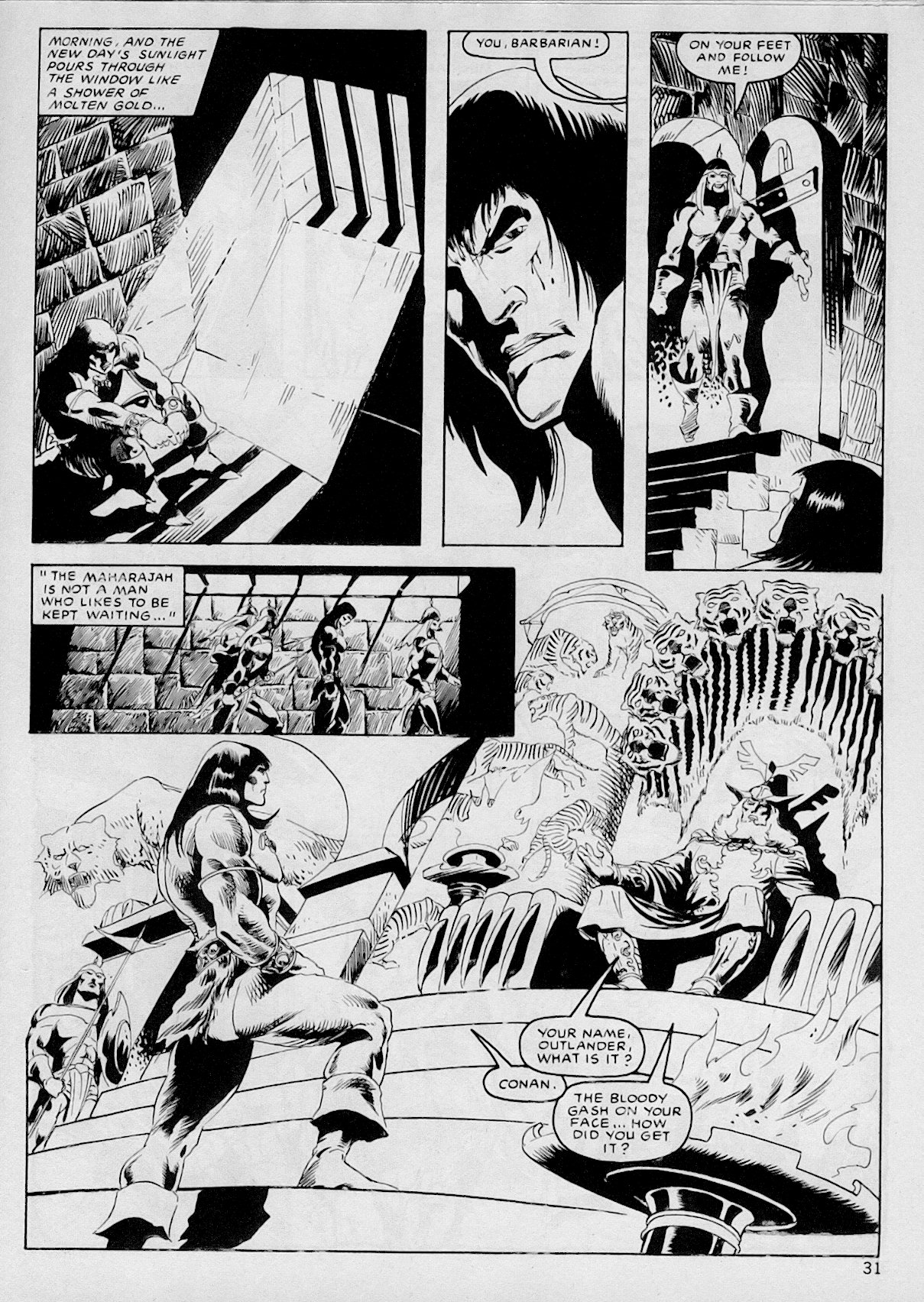 Read online The Savage Sword Of Conan comic -  Issue #103 - 30