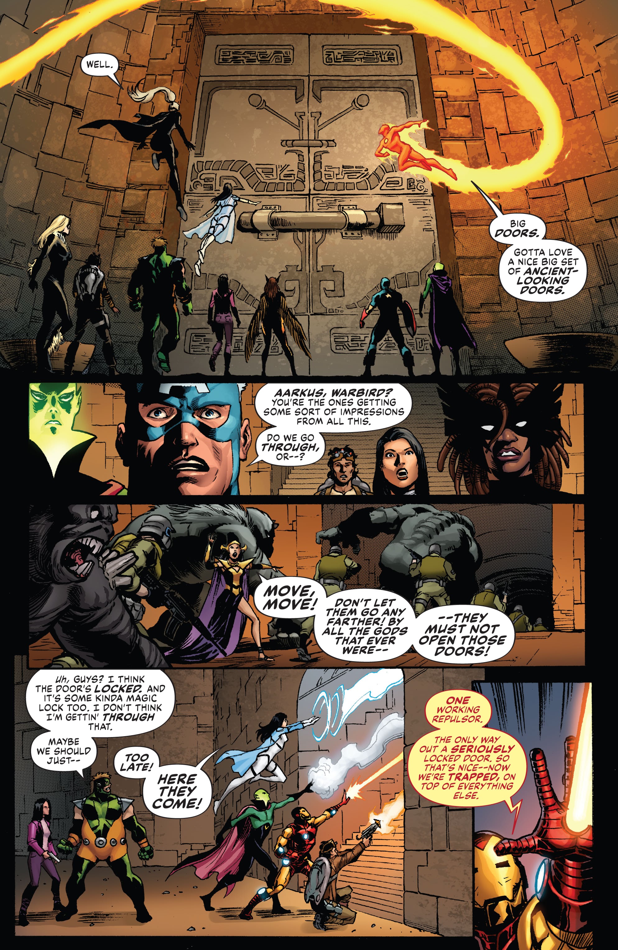 Read online The Marvels comic -  Issue #8 - 19