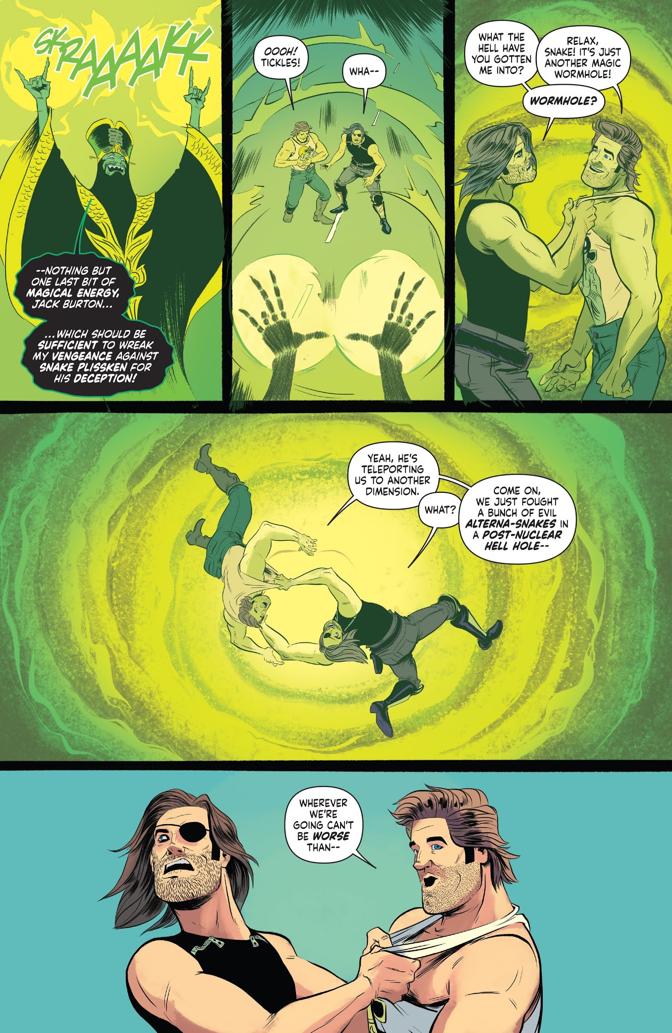 Read online Big Trouble in Little China/Escape From New York comic -  Issue #Big Trouble in Little China / Escape from New York _TPB - 145