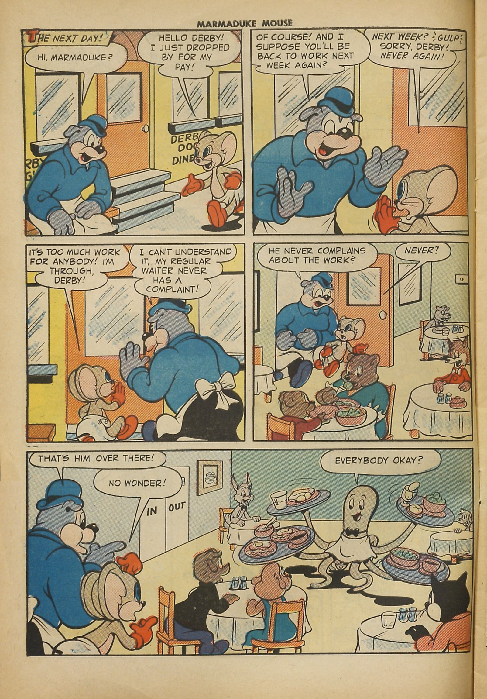 Read online Marmaduke Mouse comic -  Issue #50 - 8