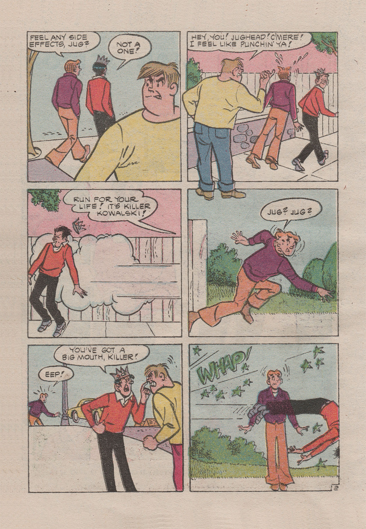 Read online Jughead with Archie Digest Magazine comic -  Issue #99 - 103