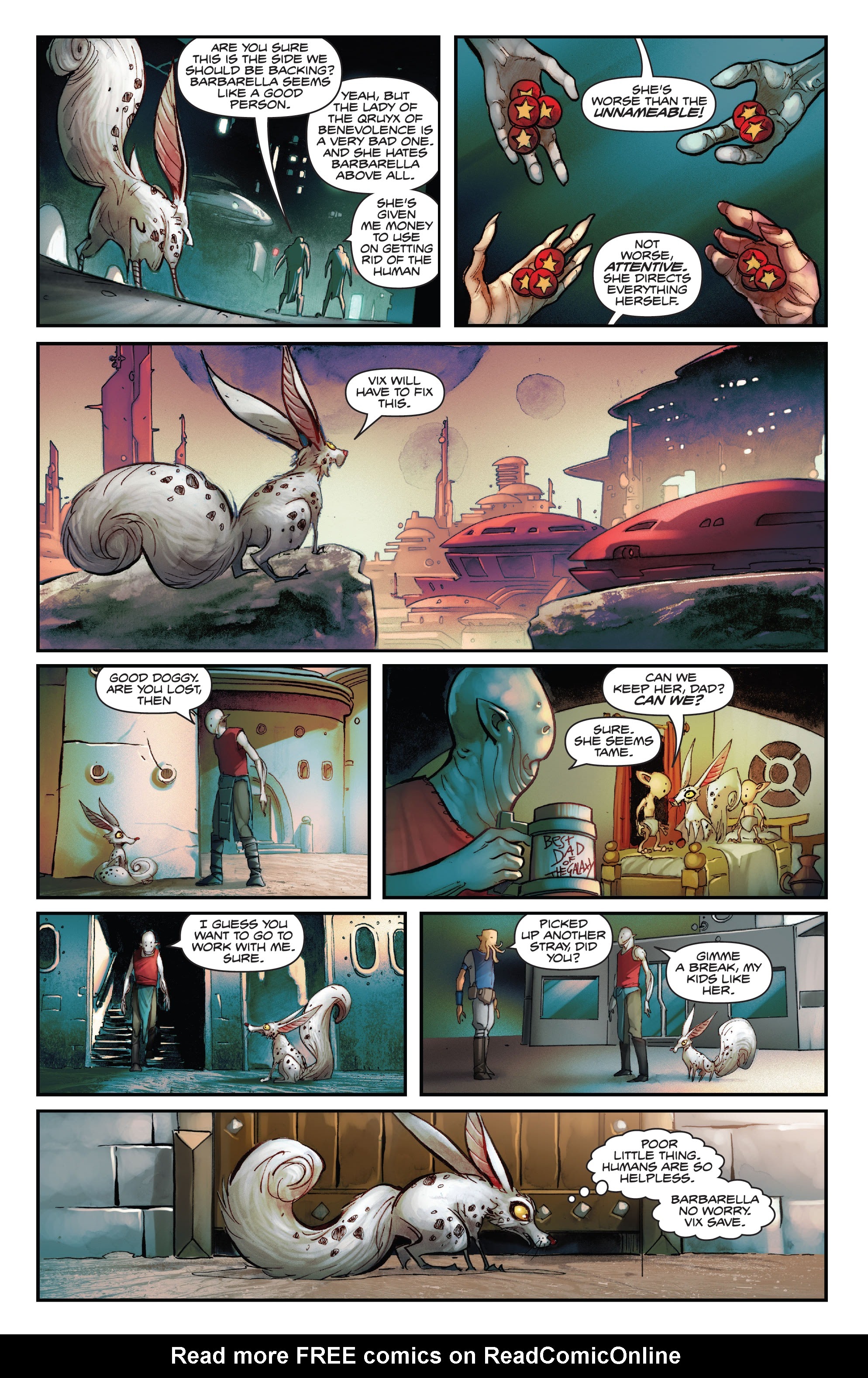 Read online Barbarella (2021) comic -  Issue #6 - 13
