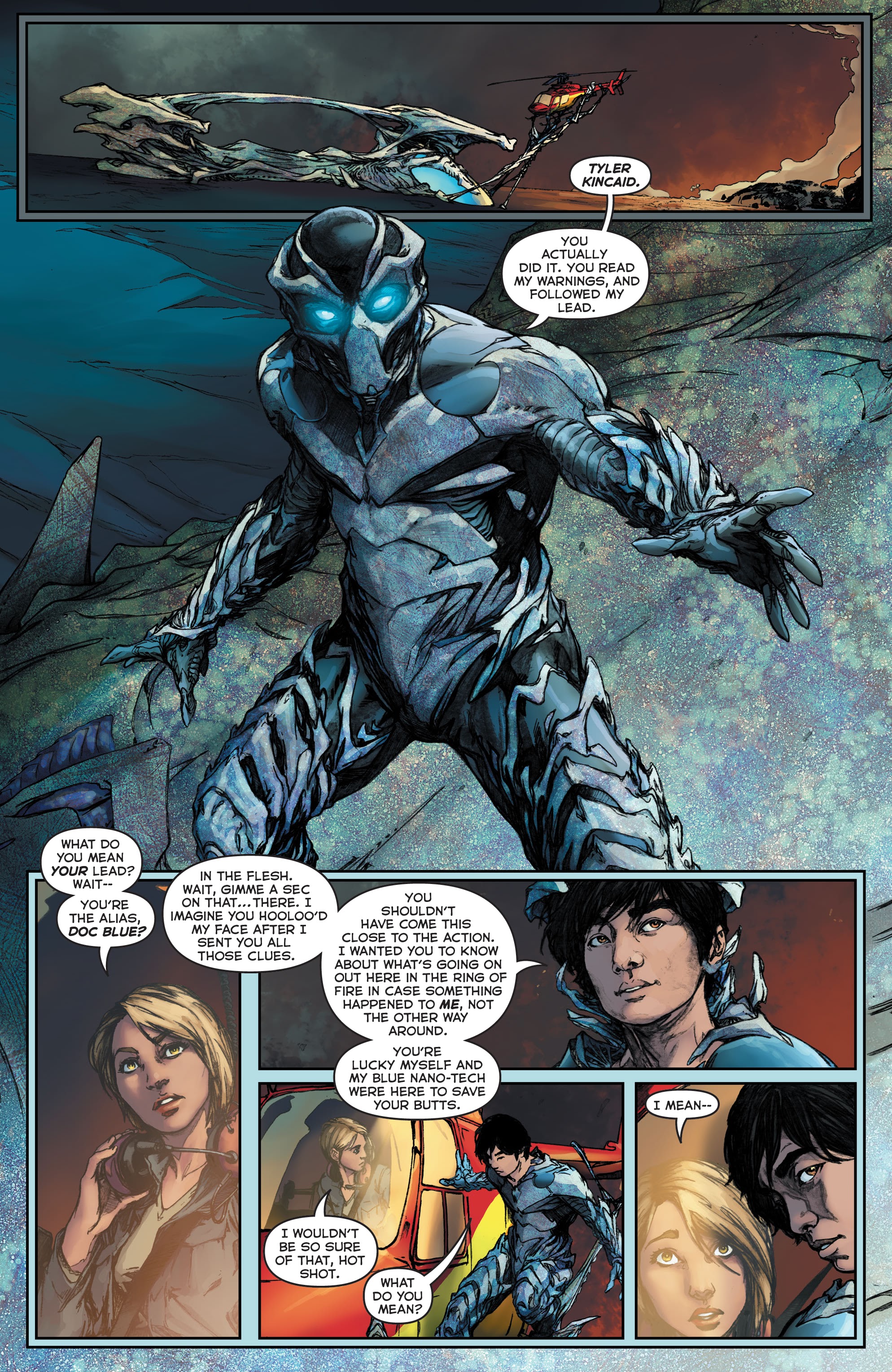 Read online Fathom The Core comic -  Issue #1 - 6