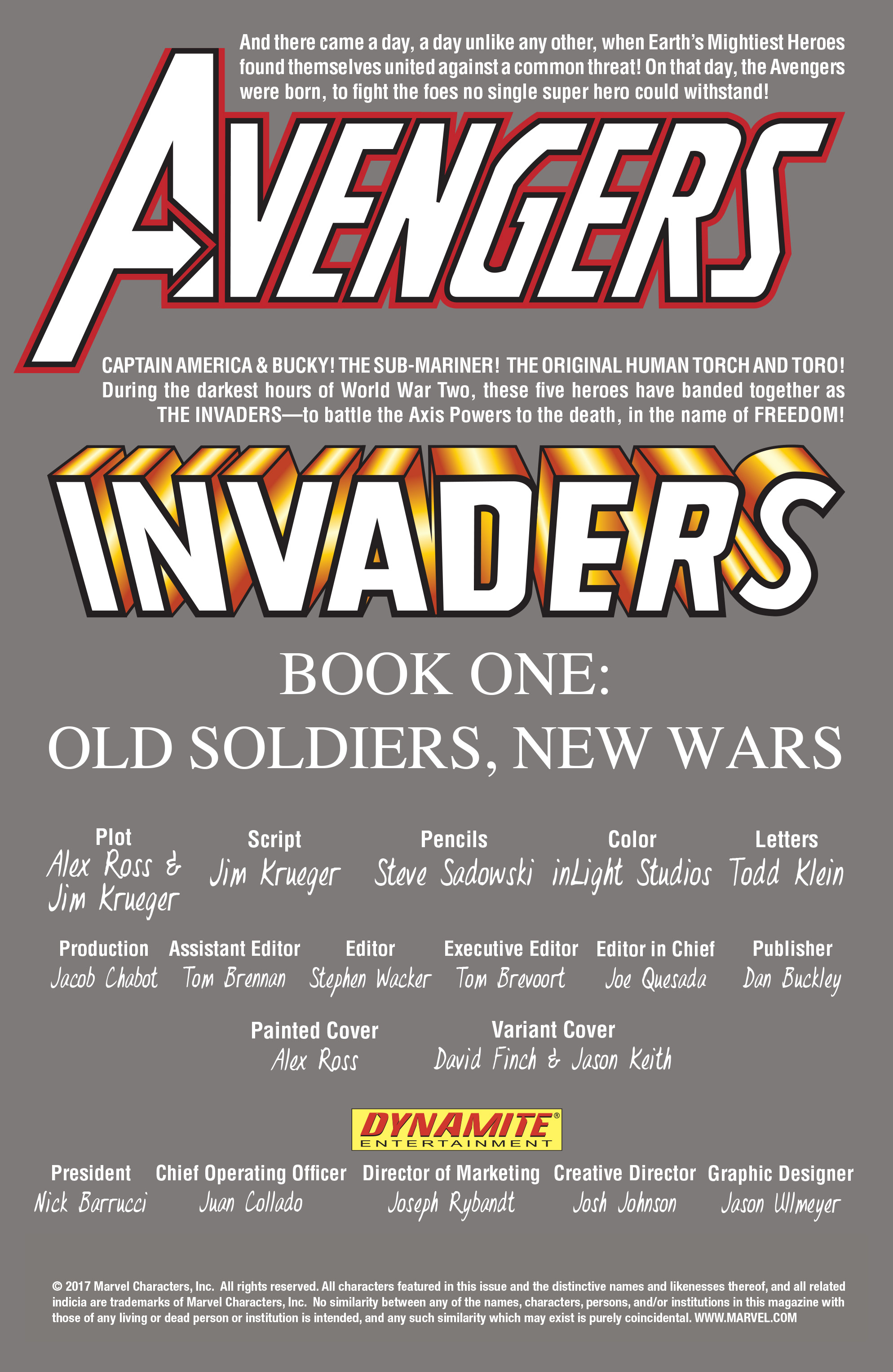 Read online Avengers/Invaders comic -  Issue #1 - 2