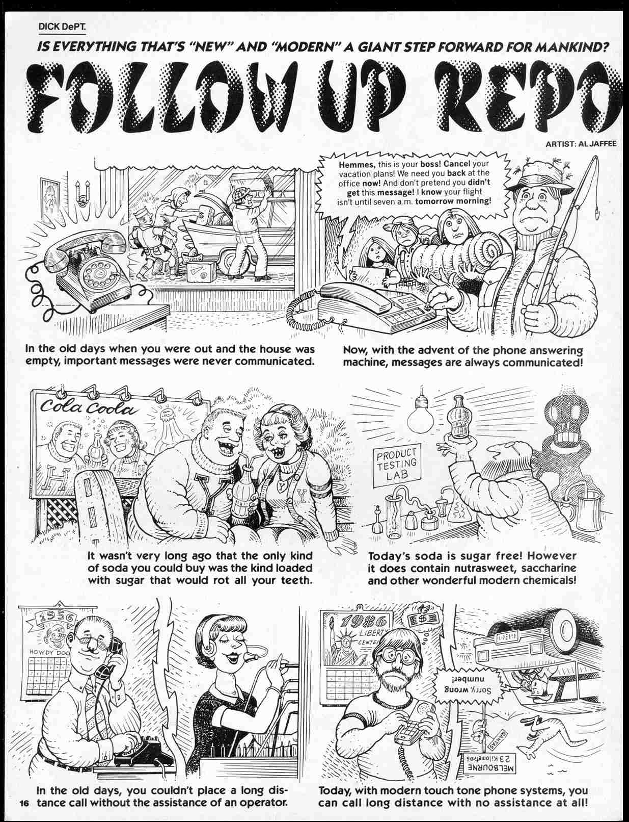 Read online MAD comic -  Issue #265 - 18