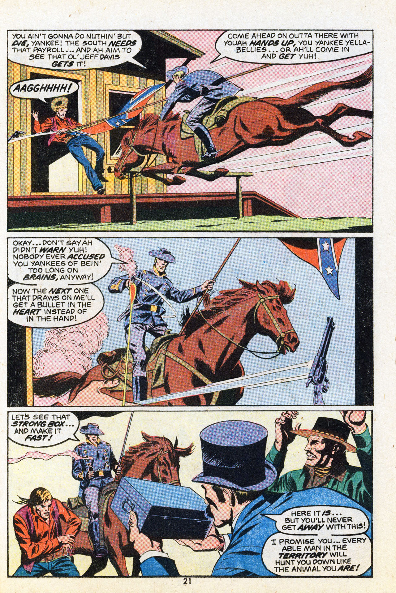 Read online The Outlaw Kid (1970) comic -  Issue #13 - 23