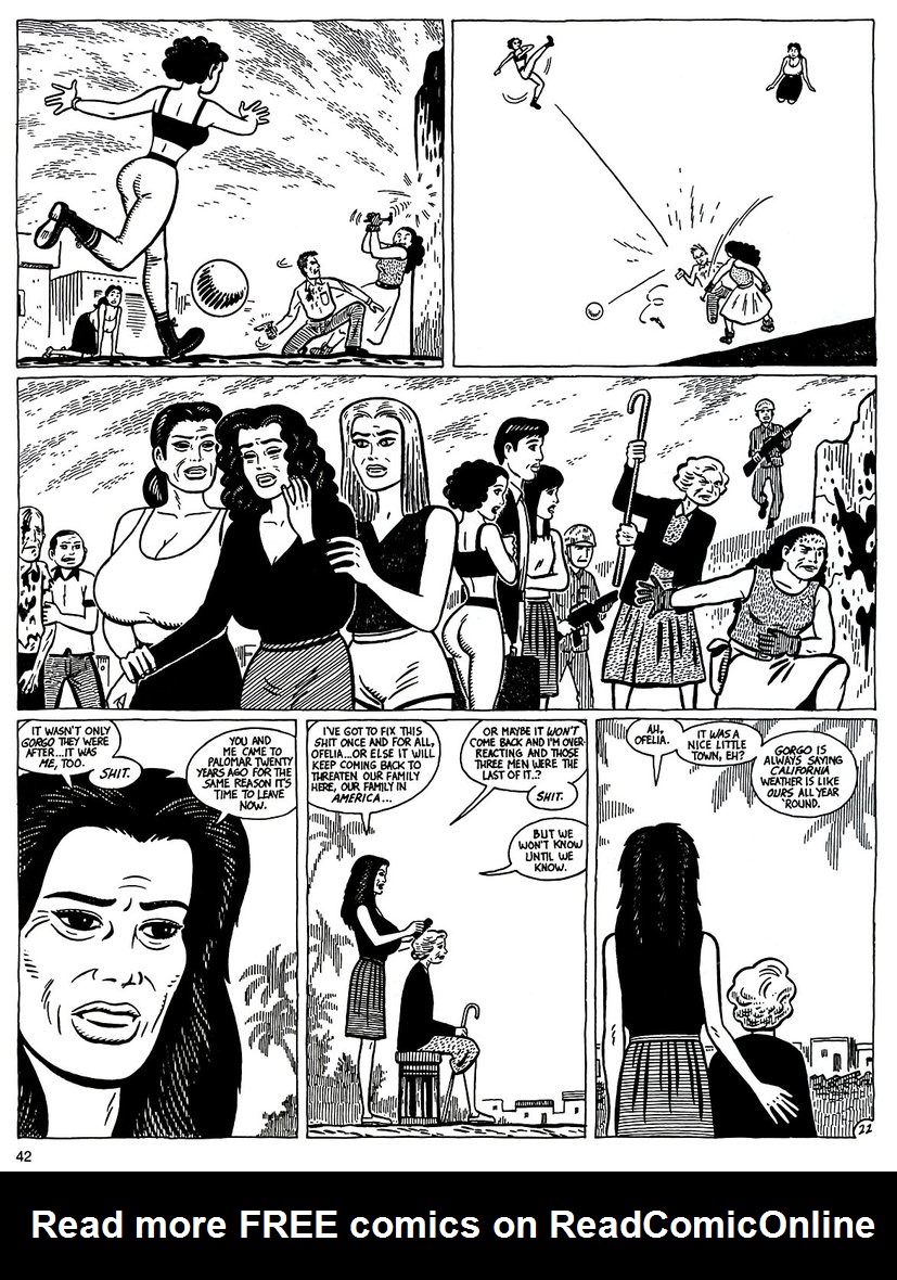 Read online Love and Rockets (1982) comic -  Issue #50 - 44