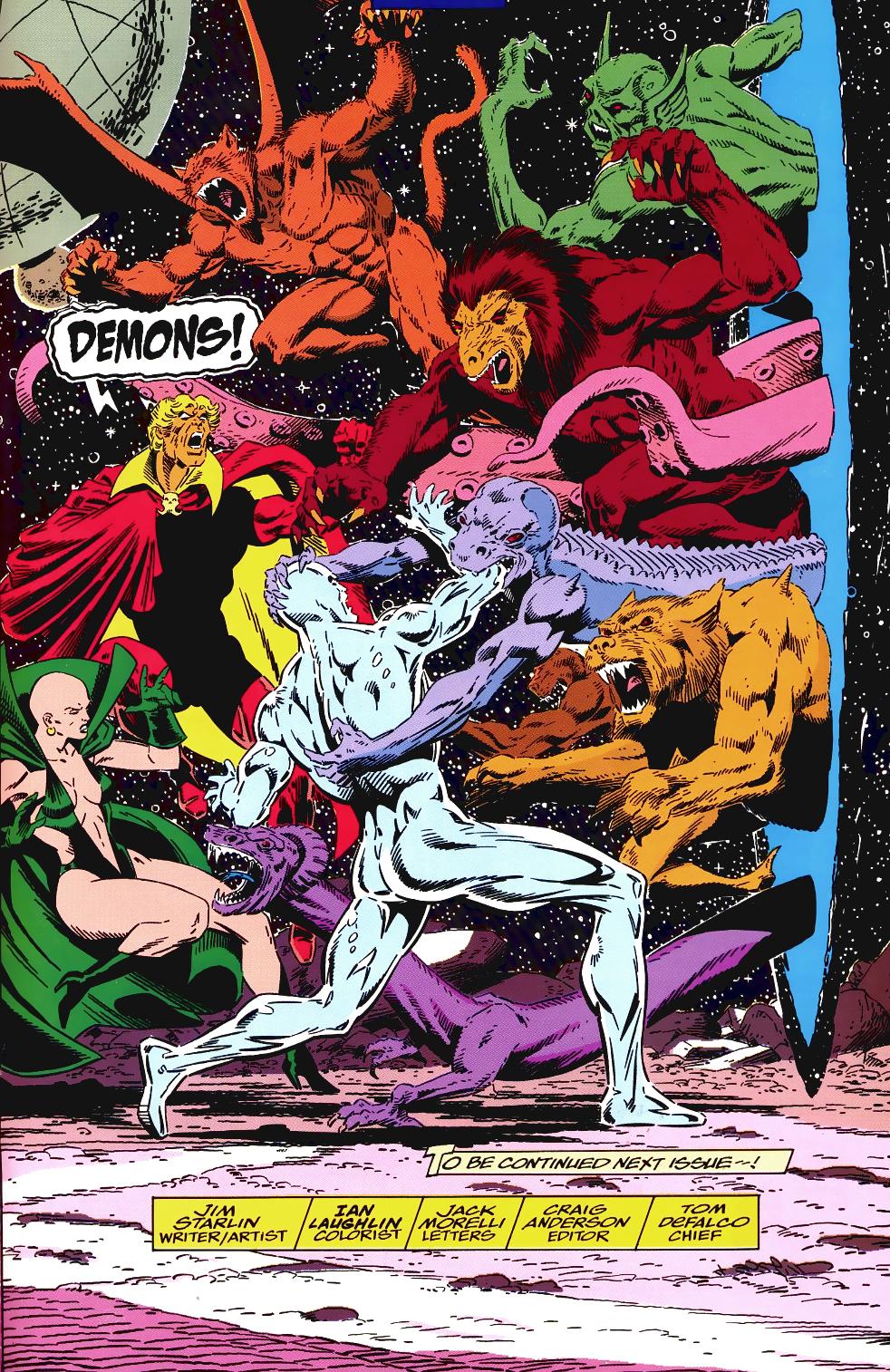 Read online Silver Surfer/Warlock: Resurrection comic -  Issue #1 - 19