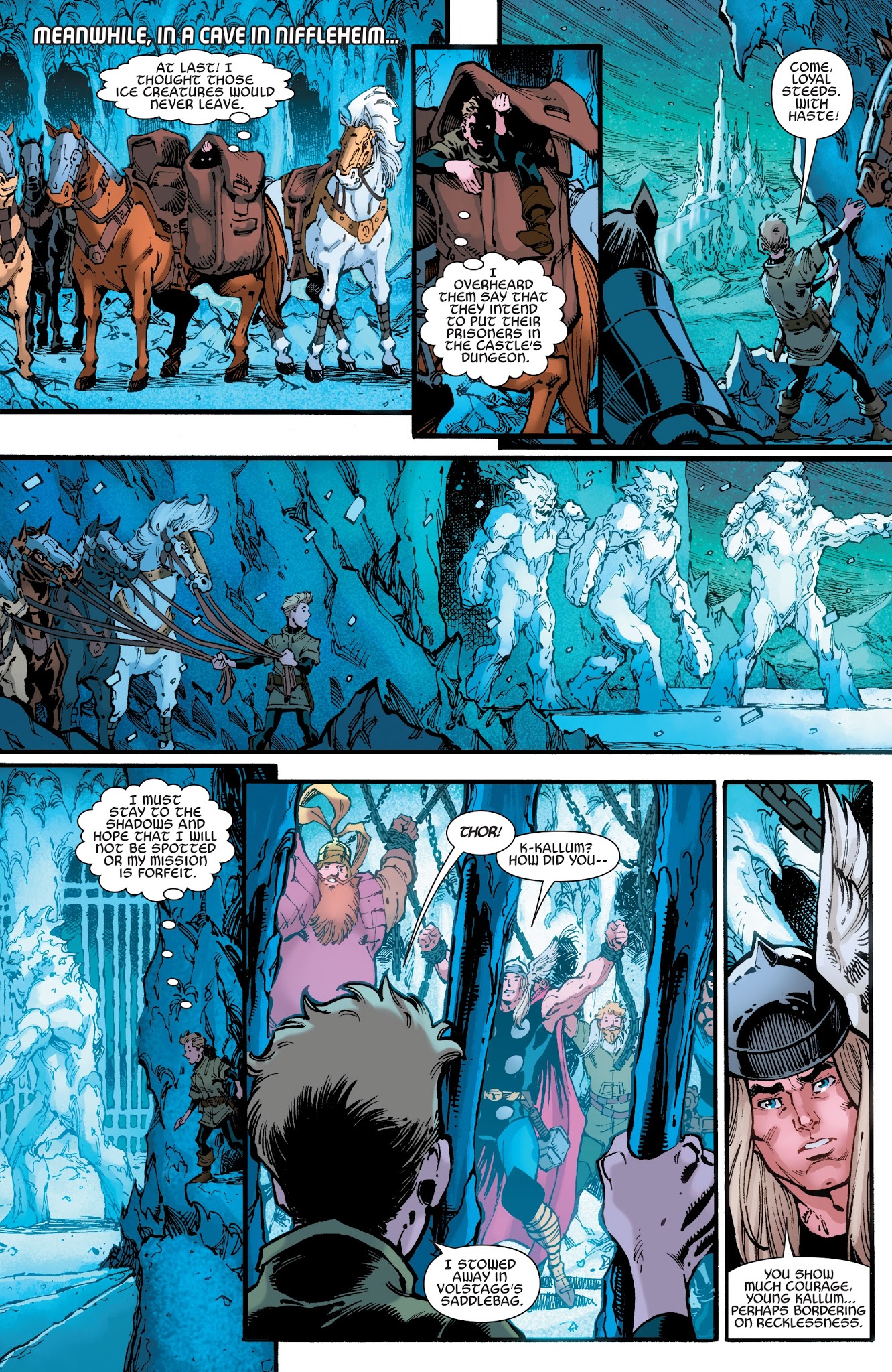 Read online Thor: Where Walk The Frost Giants comic -  Issue # Full - 13