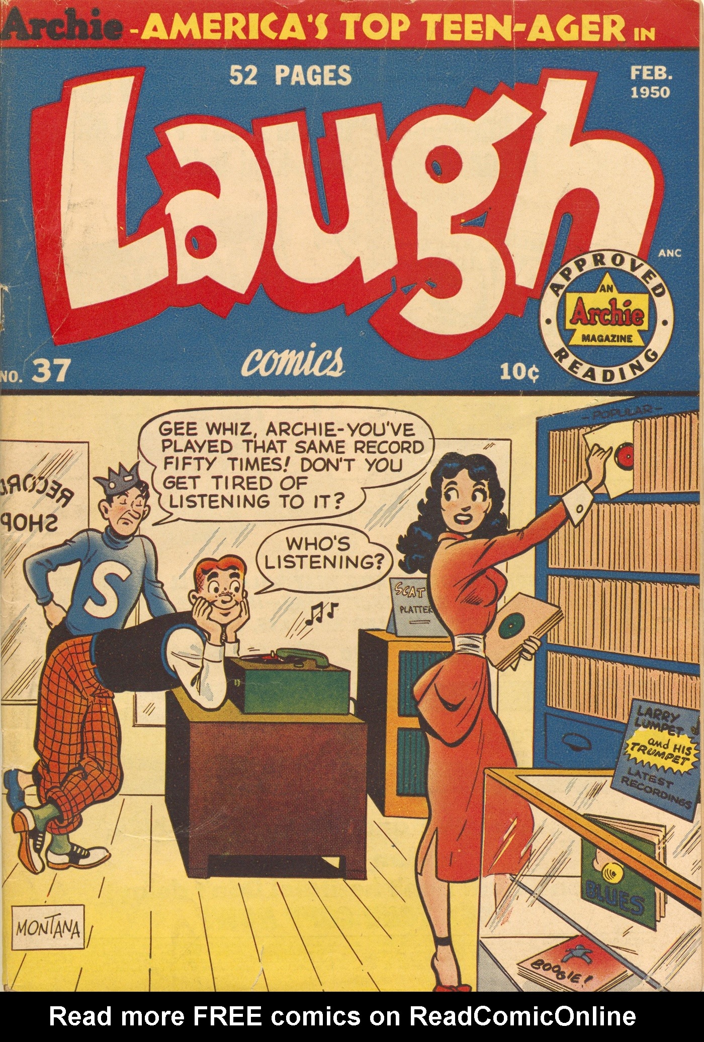 Read online Laugh (Comics) comic -  Issue #37 - 1