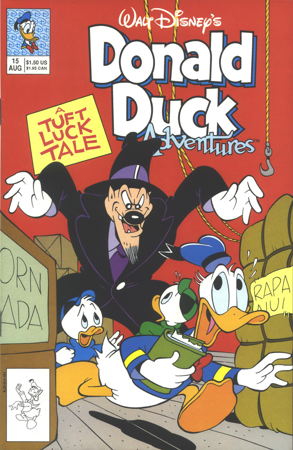 Read online Donald Duck Adventures comic -  Issue #15 - 1