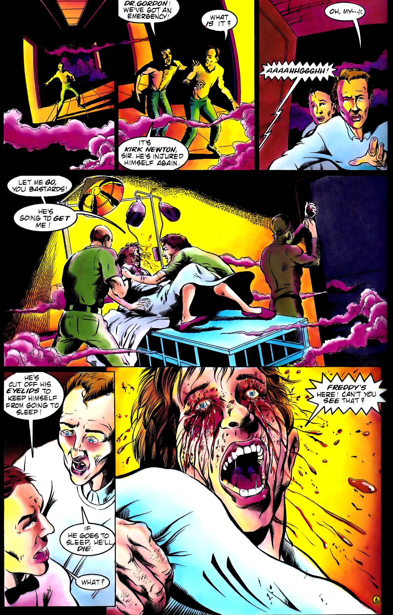 Read online Nightmares On Elm Street comic -  Issue #3 - 7