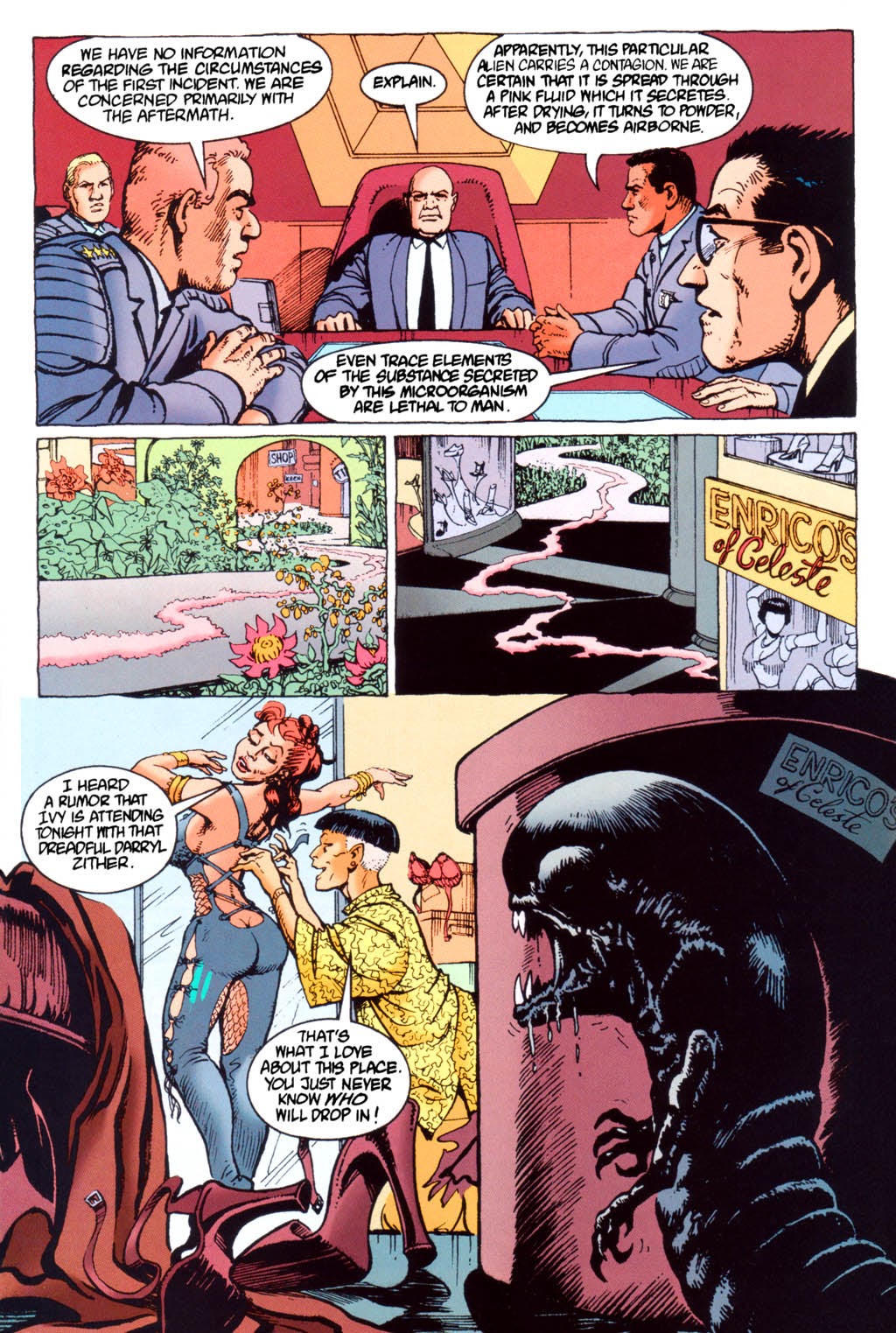 Read online Aliens: Kidnapped comic -  Issue #2 - 22