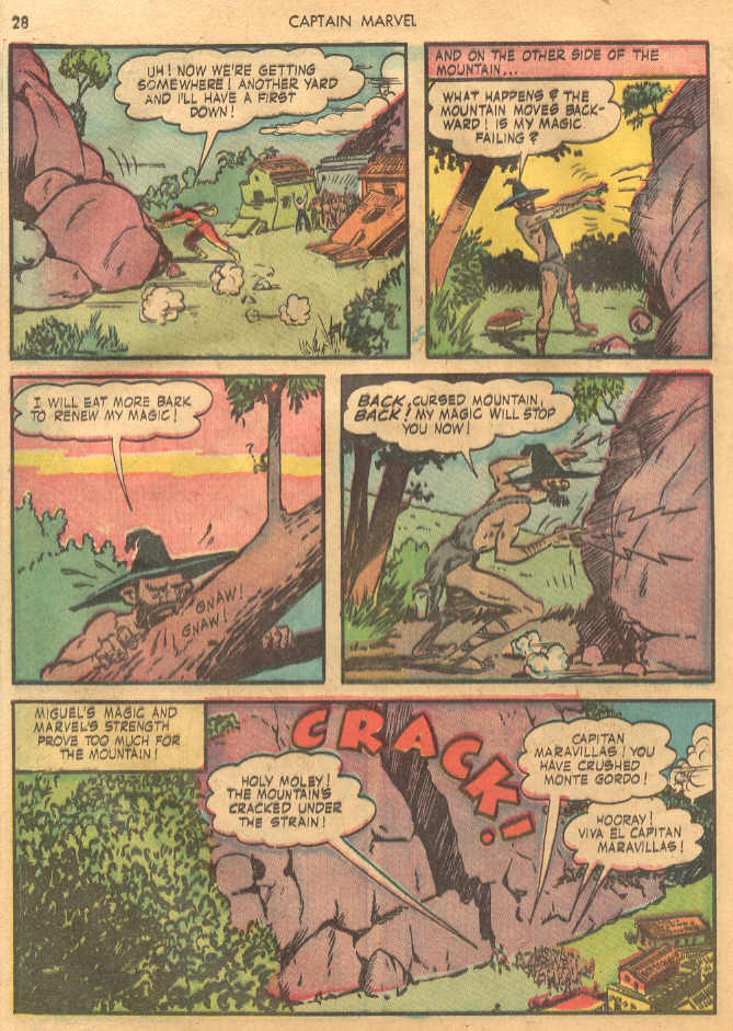 Read online Captain Marvel Adventures comic -  Issue #28 - 28