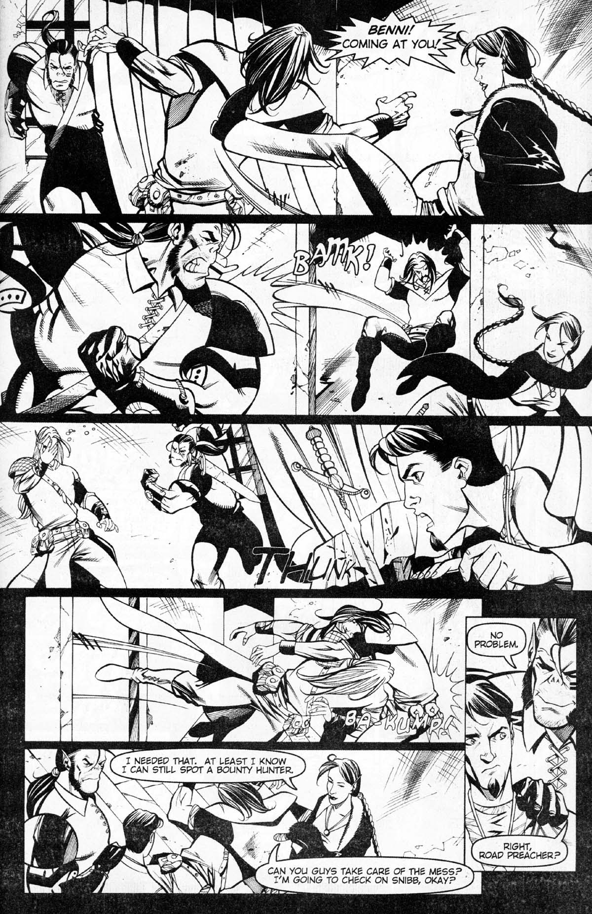 Read online Dungeons & Dragons: Black & White comic -  Issue #5 - 9